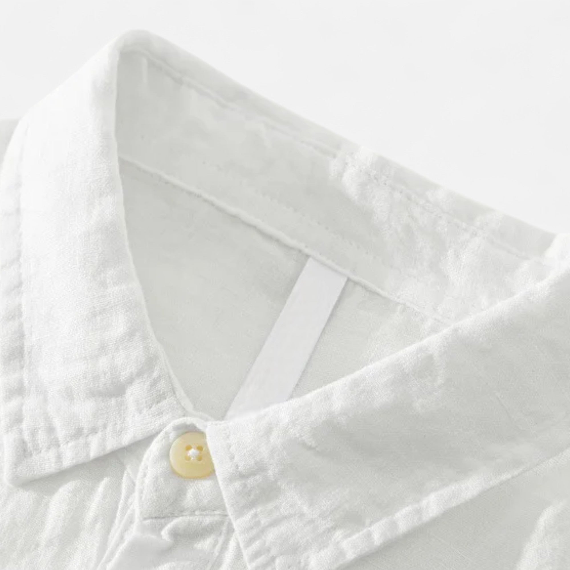 Ancienne Monde | Chemise Homme Lin Col Carré