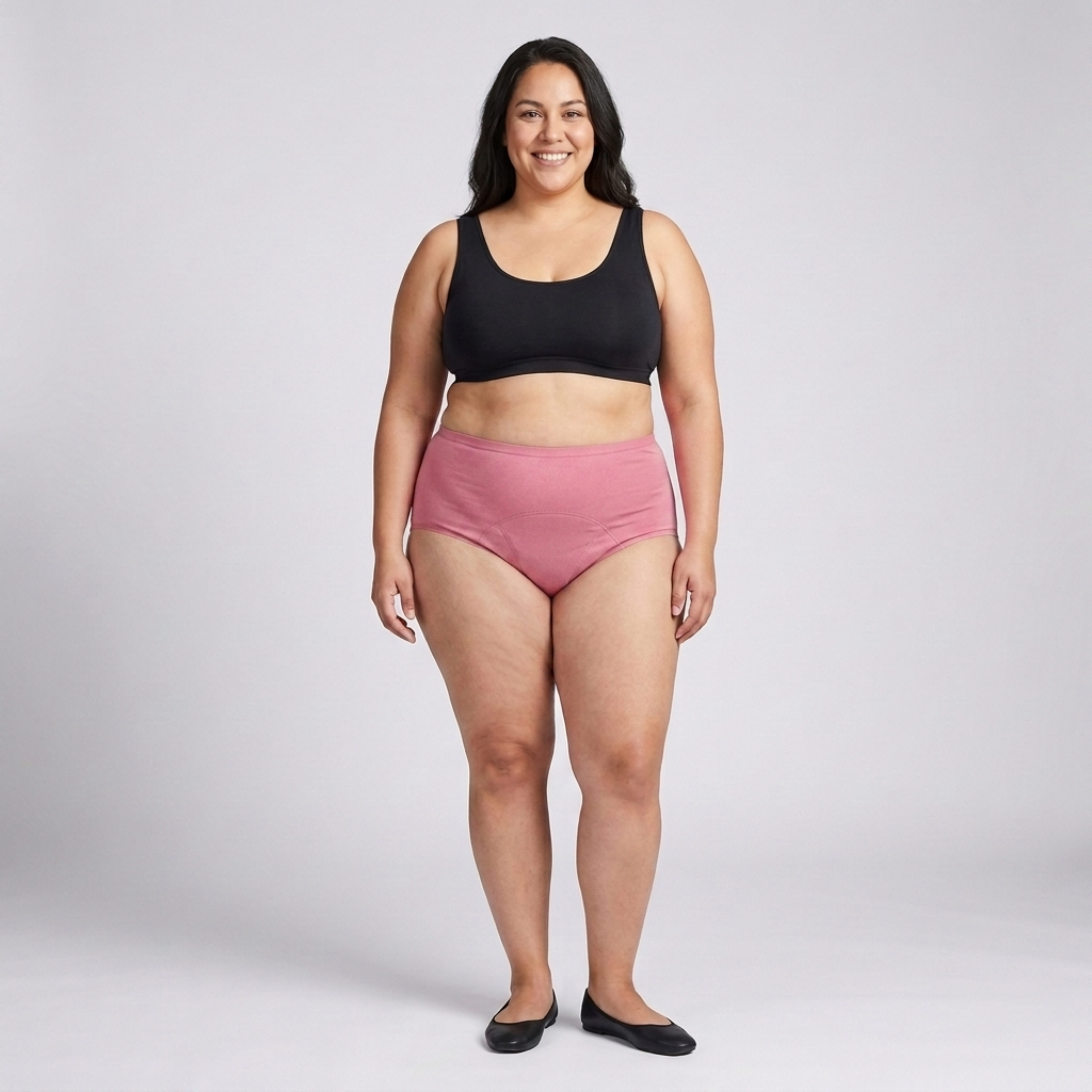 Culotte mestruale taglia grande per donna impermeabile set da 5 slip assorbenti