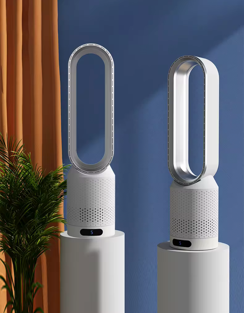 Raffreddatore d’aria 3-in-1 con filtrazione HEPA e oscillazione automatica