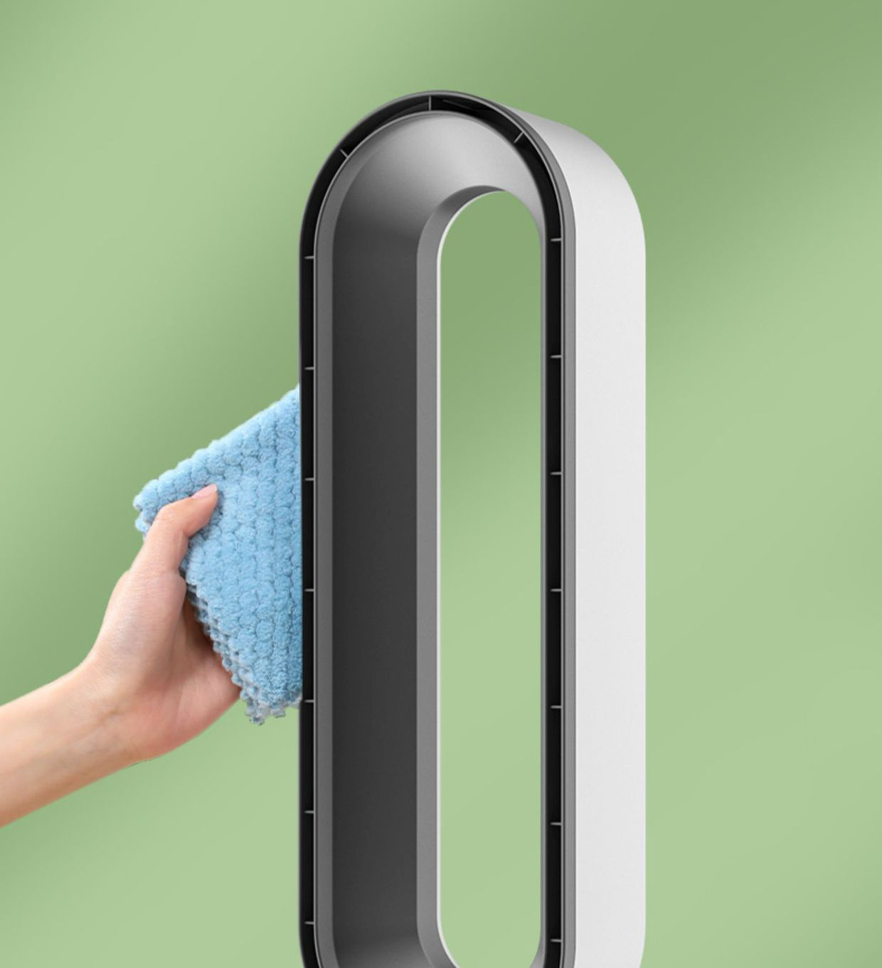 Raffreddatore d’aria 3-in-1 con filtrazione HEPA e oscillazione automatica