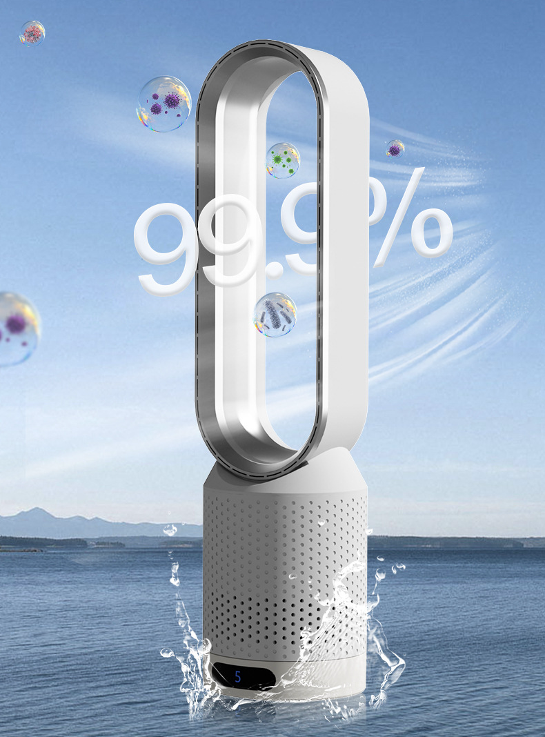 Raffreddatore d’aria 3-in-1 con filtrazione HEPA e oscillazione automatica