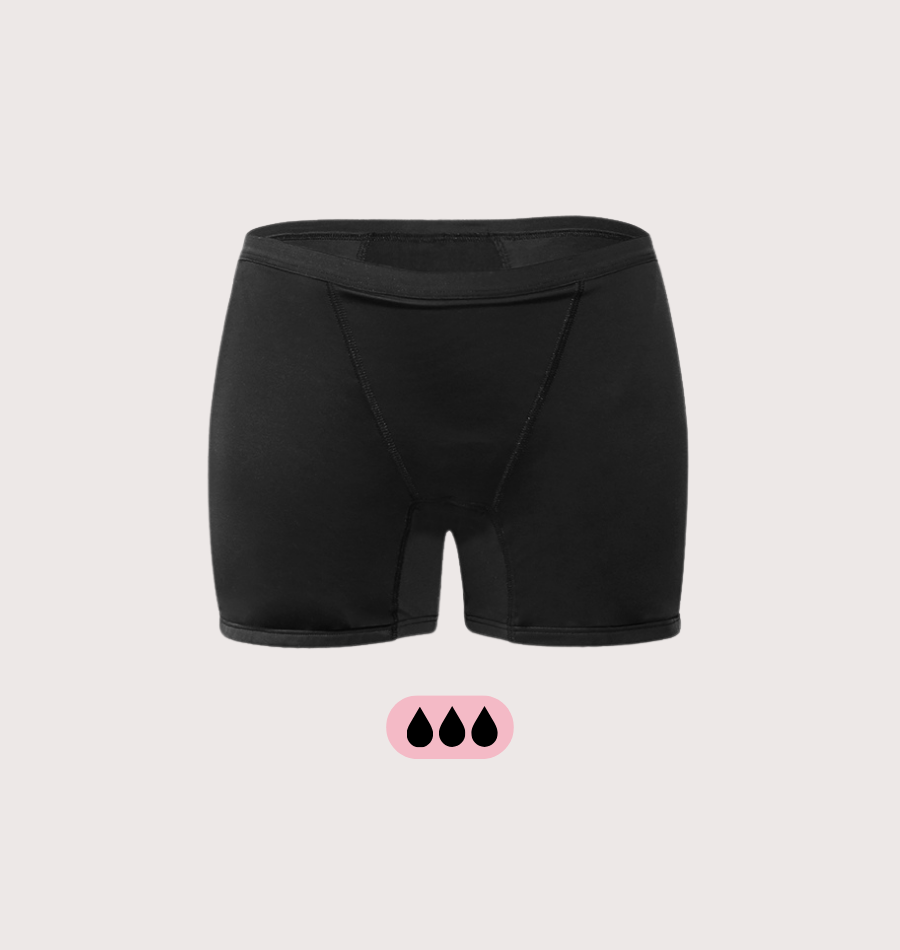Menstruační kalhotky typu shorty Période