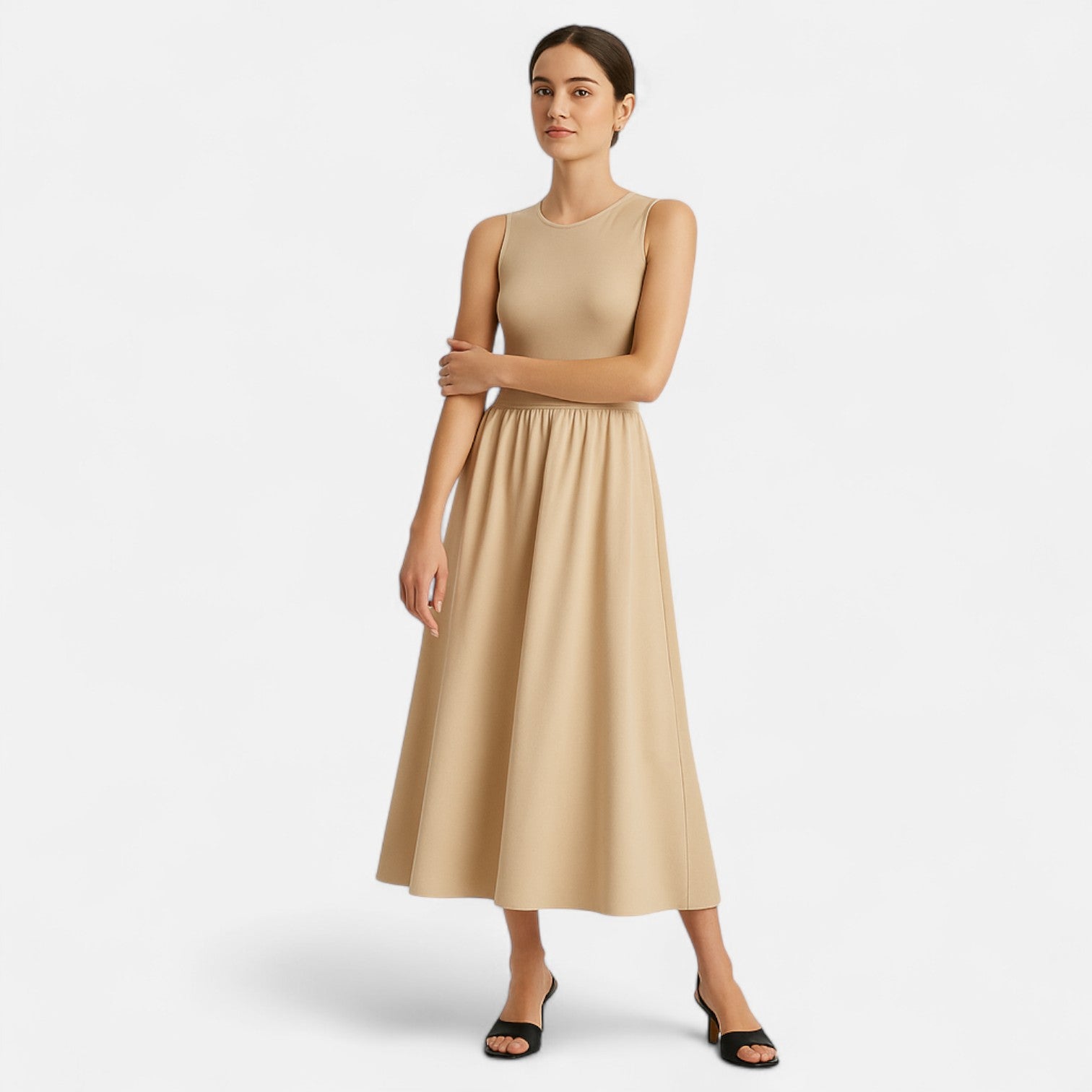Ancienne Monde | Robe Longue Élégante de Vacances pour Femme – Incontournable Estival Confortable