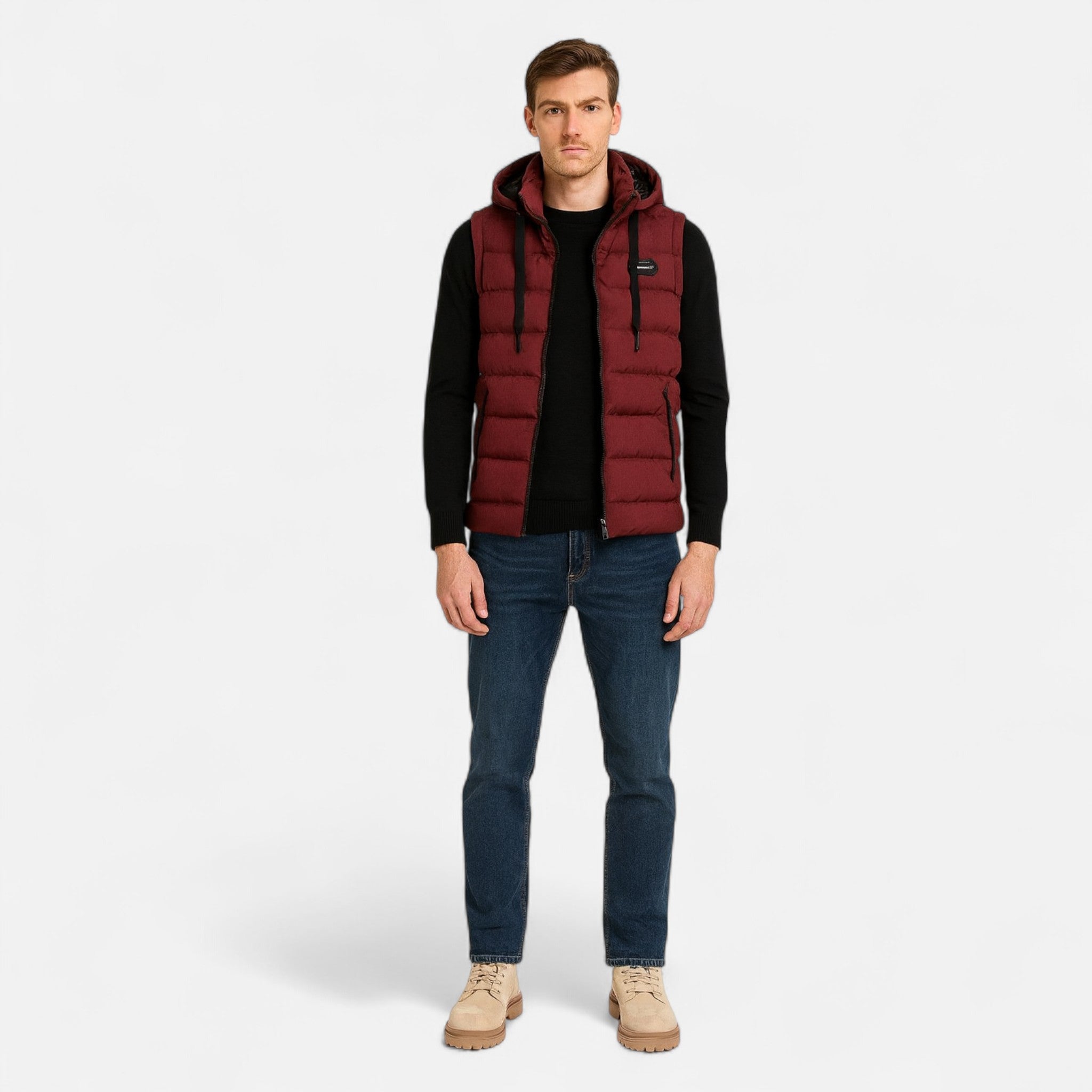 Ancienne Monde | Gilet Homme Technique Coupe-Vent Élégance Premium