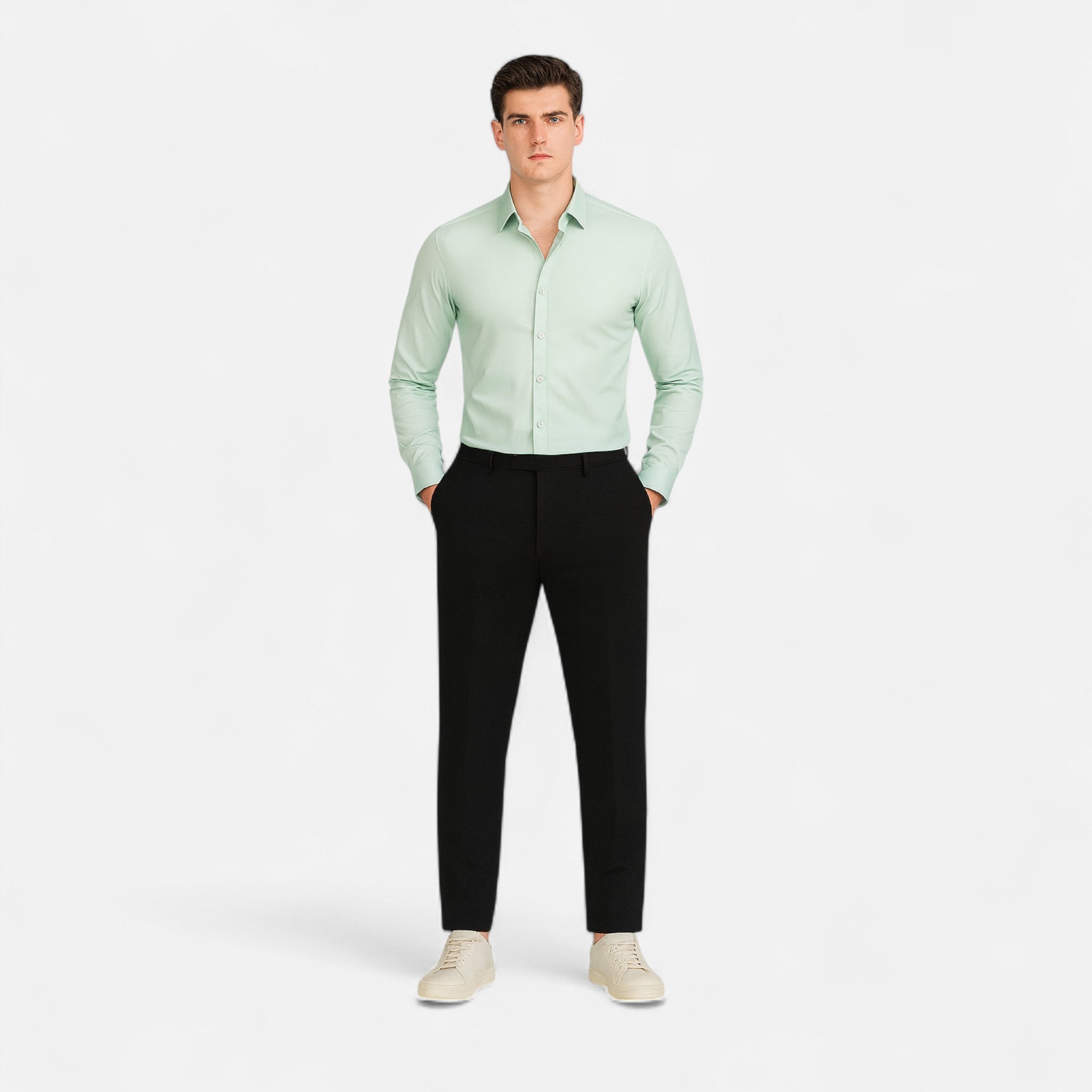 Ancienne Monde | Chemise Homme Ajustée Élégance Intemporelle
