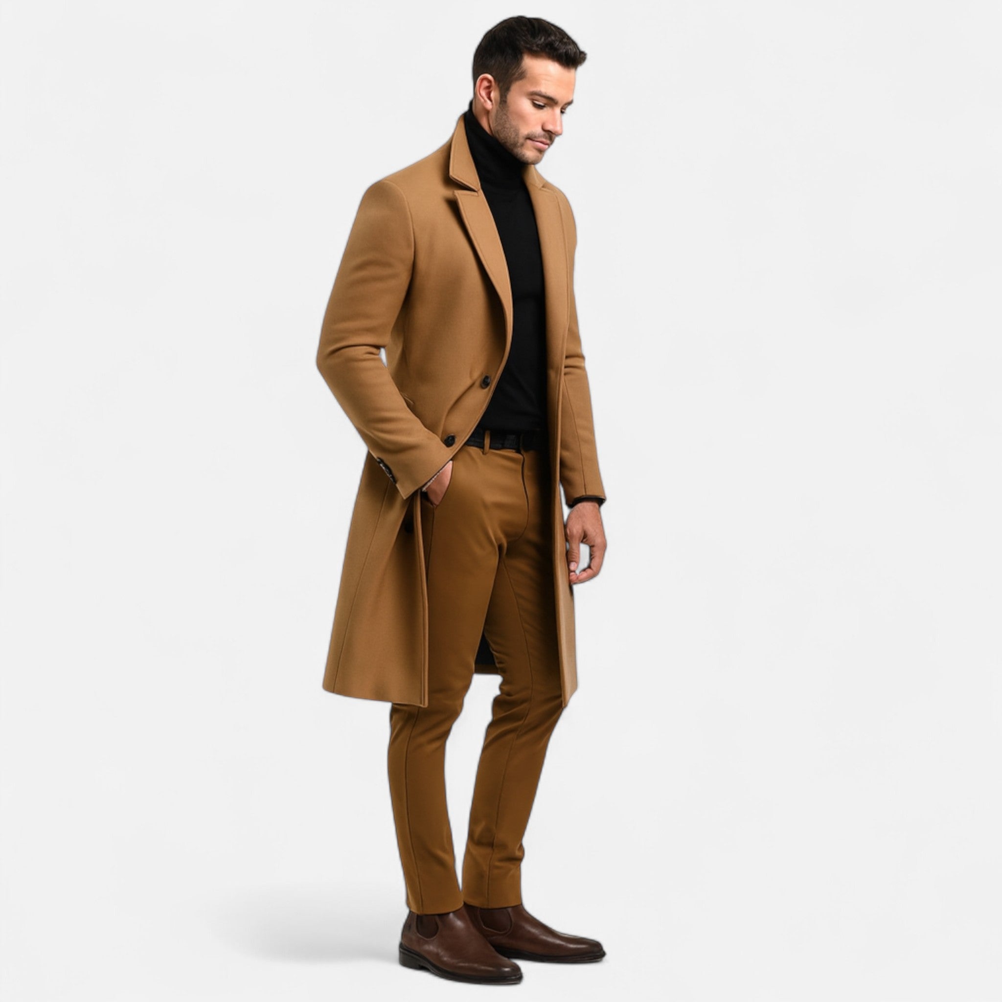 Ancienne Monde | Manteau Classique Homme – Design Héritage, Raffinement Intemporel