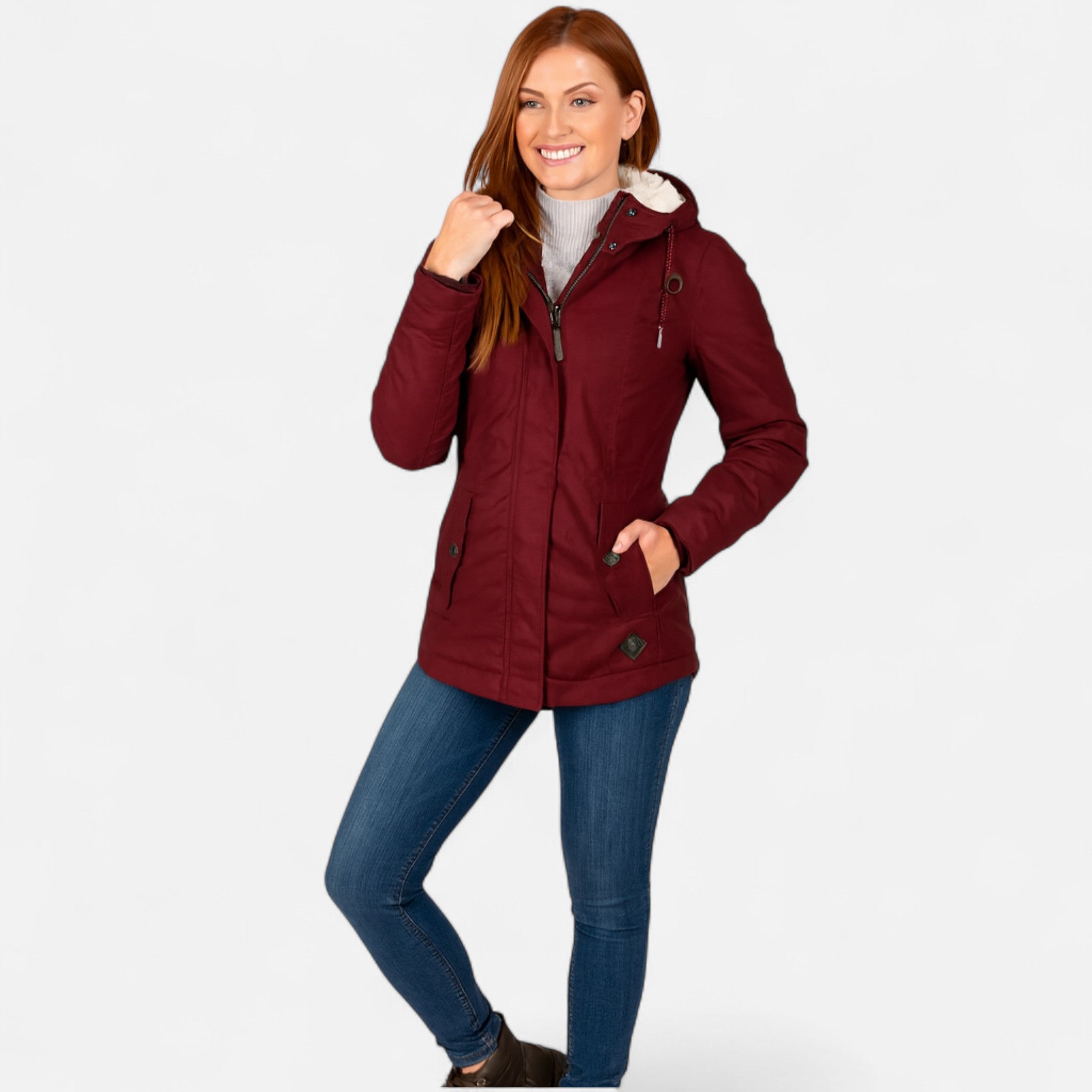 Ancienne Monde | Manteau Femme d’Hiver – Chaleur Intemporelle, Sophistication Raffinée