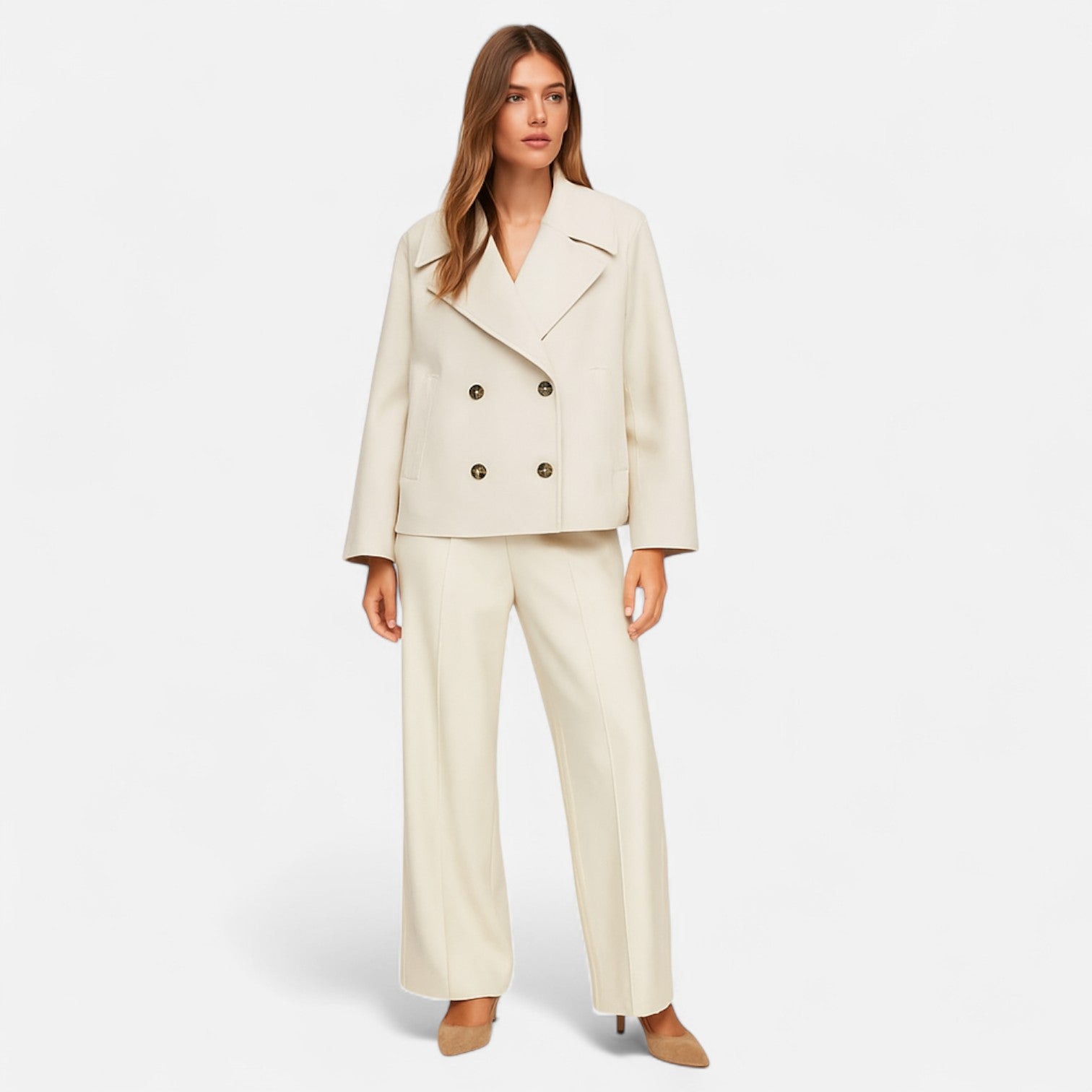 Ancienne Monde | Veste Minimaliste Cintrée pour Femme – Structure Moderne, Élégance Sans Effort