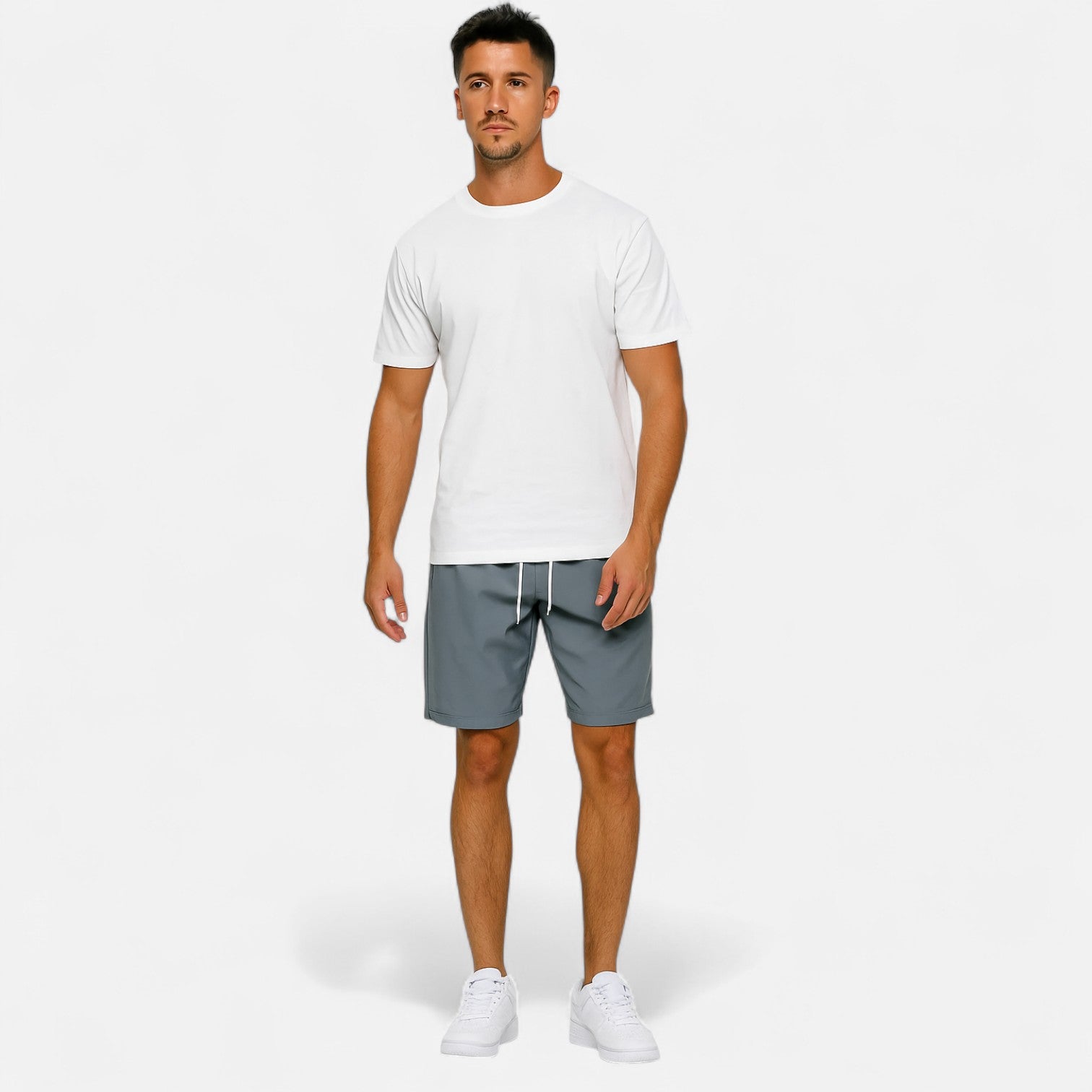 Ancienne Monde | Short Taille Haute Homme – Structure Vintage, Polyvalence Moderne