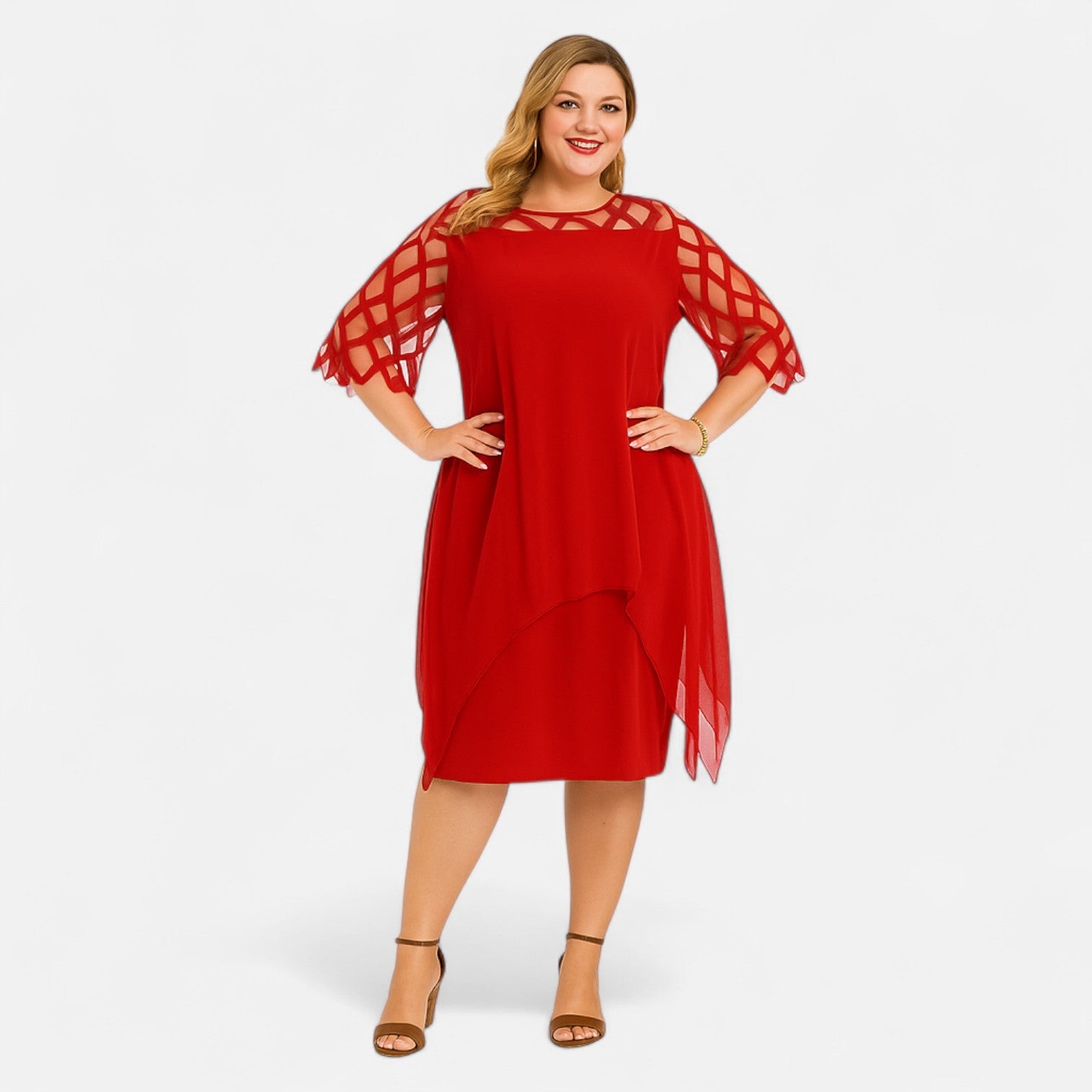 Ancienne Monde | Robe Femme Grande Taille – Ligne Flatteuse, Élégance Sans Effort