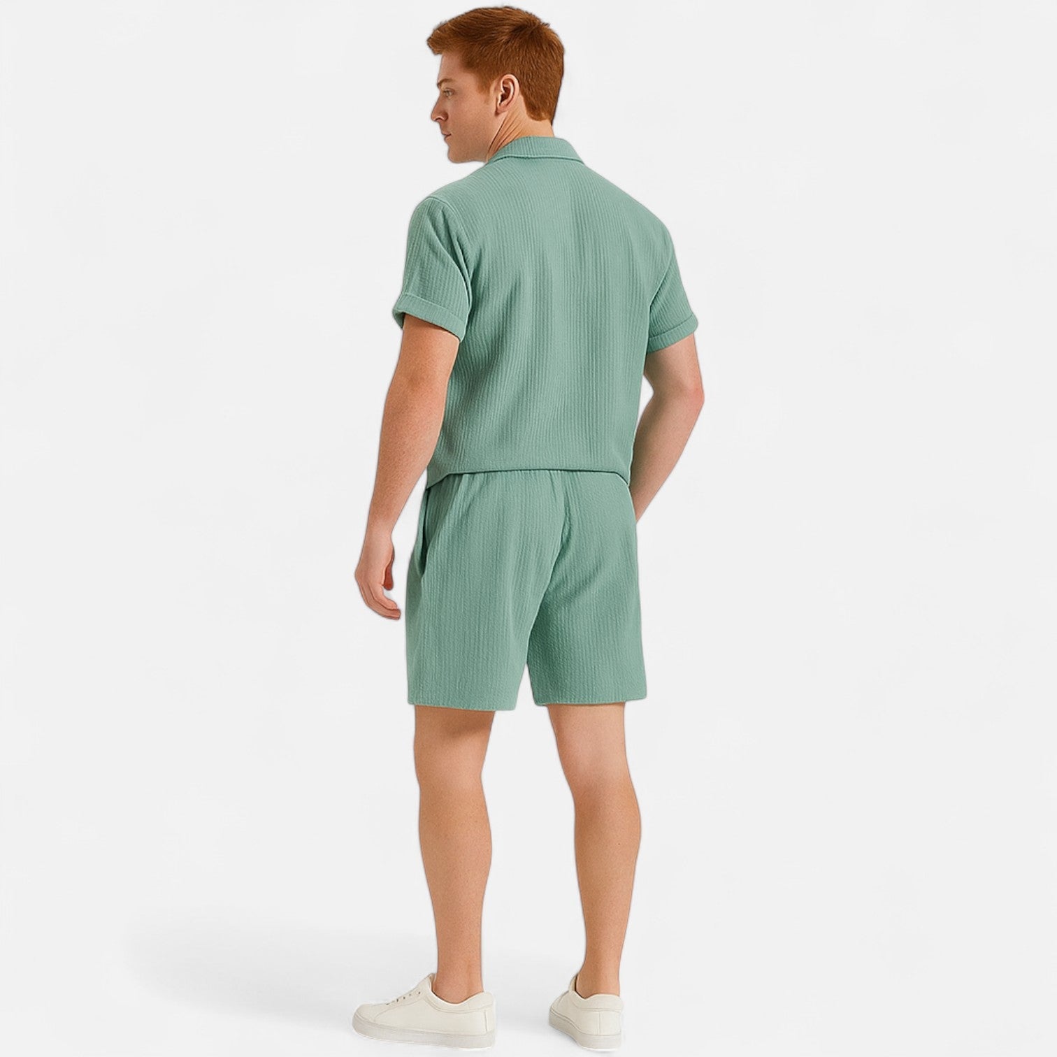 Ancienne Monde | Ensemble Estival Homme – Coordination Légère, Élégance Décontractée