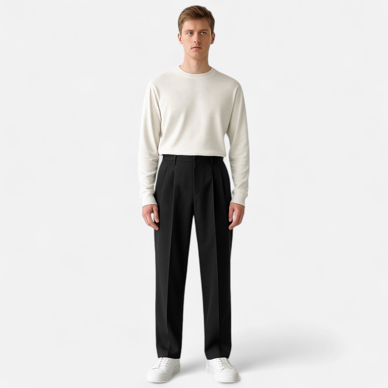 Ancienne Monde | Pantalon Ajusté Homme – Précision Tailleur, Élégance Quotidienne