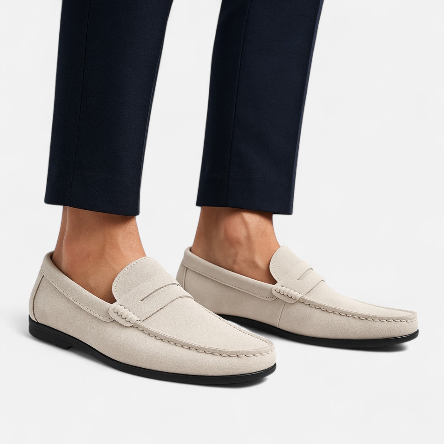 Ancienne Monde | Chaussures Plates Décontractées pour Homme – Style Britannique au Quotidien