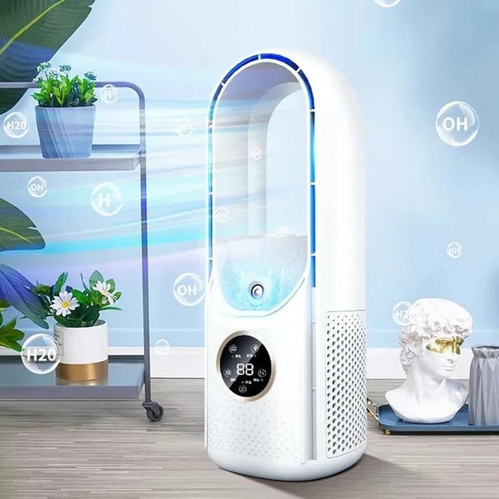 Tragbare Ventilatorlose Klimaanlage mit einstellbarer Kühlung und kompakter Bauweise