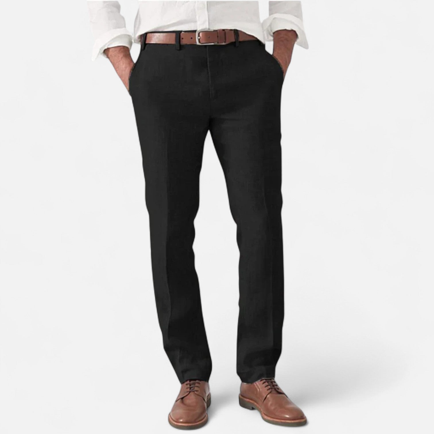 Ancienne Monde | Pantalon Tailleur pour Homme – Coupe Élégante, Polyvalence Quotidienne