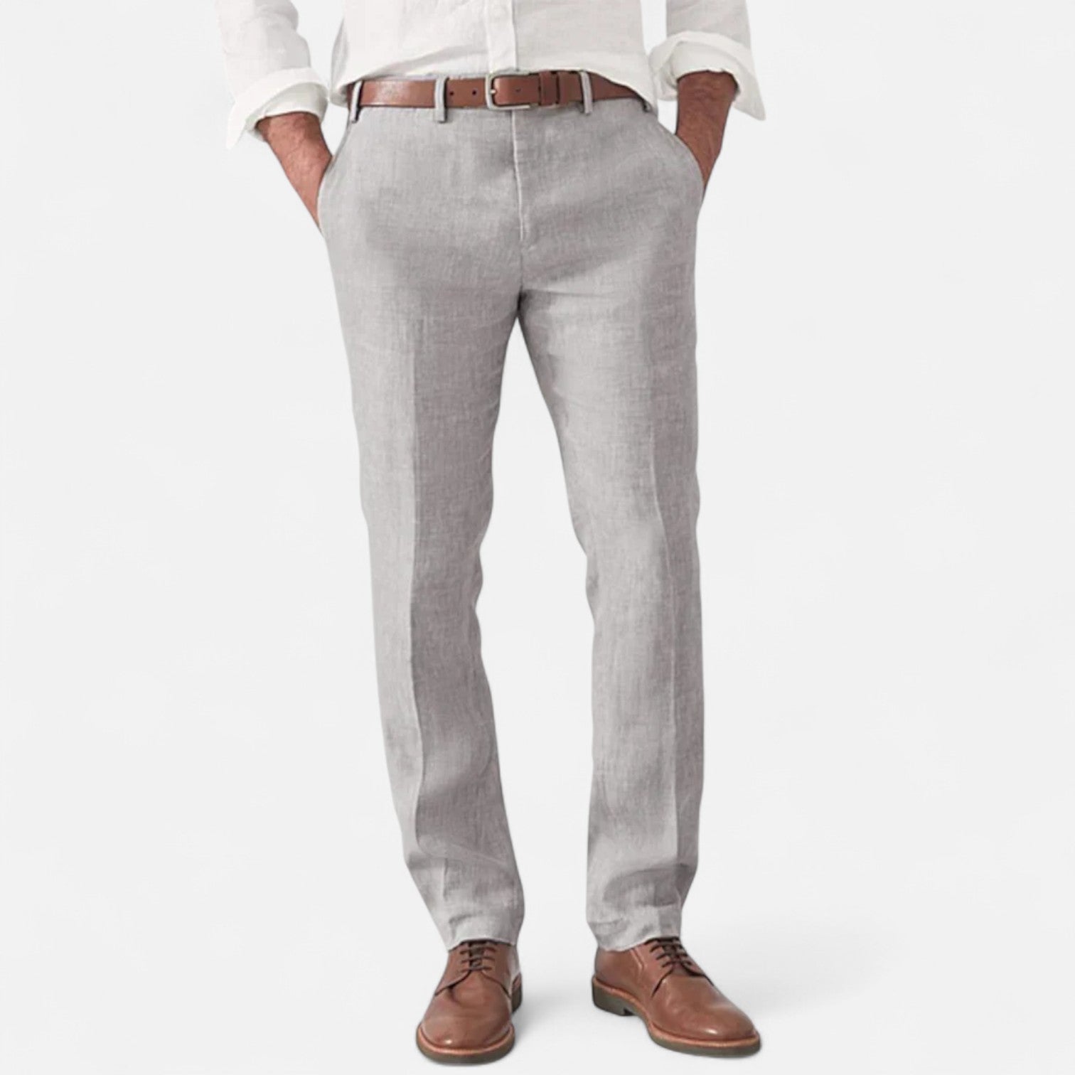 Ancienne Monde | Pantalon Tailleur pour Homme – Coupe Élégante, Polyvalence Quotidienne
