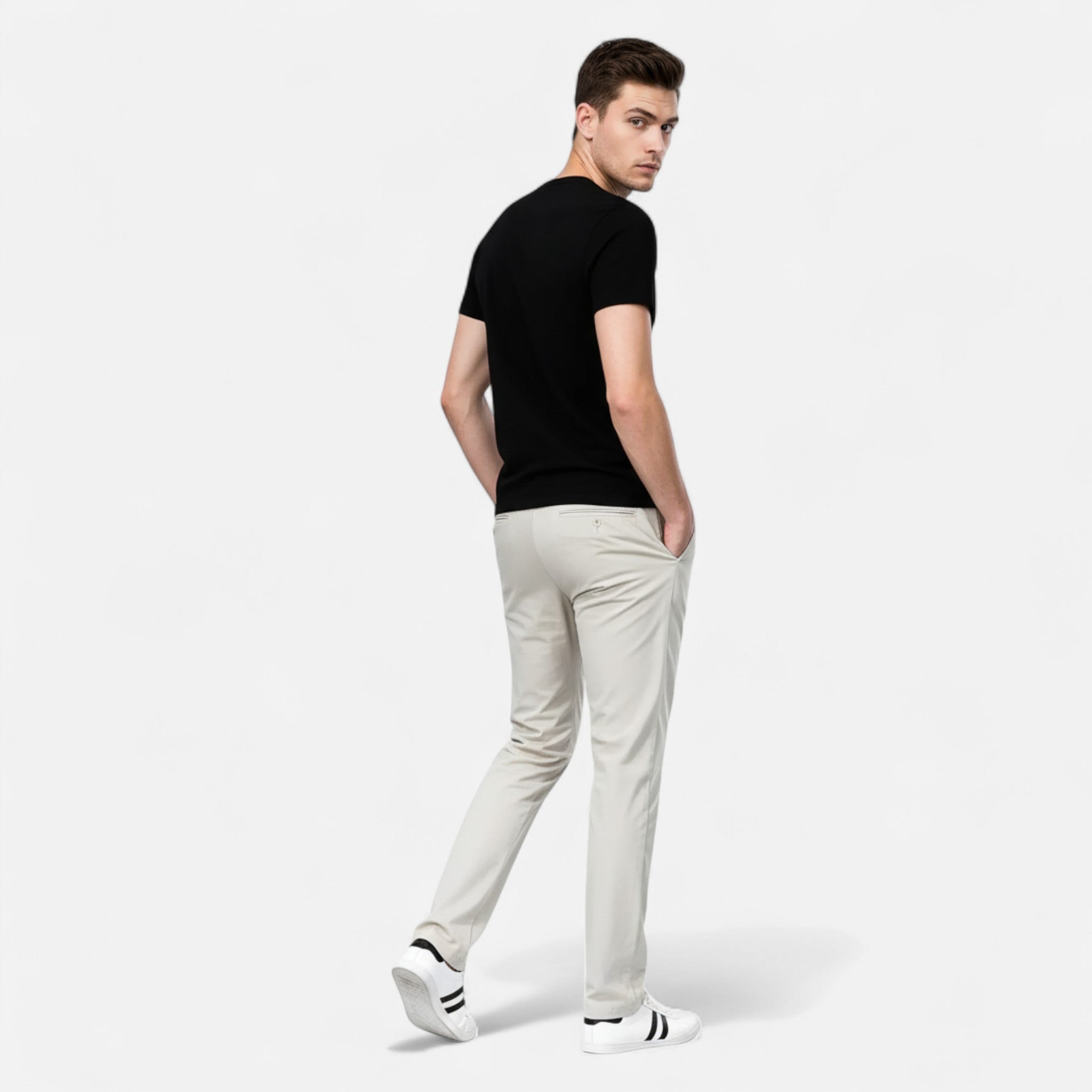 Ancienne Monde | Chino Homme Porto Coupe Tailleur Intemporel