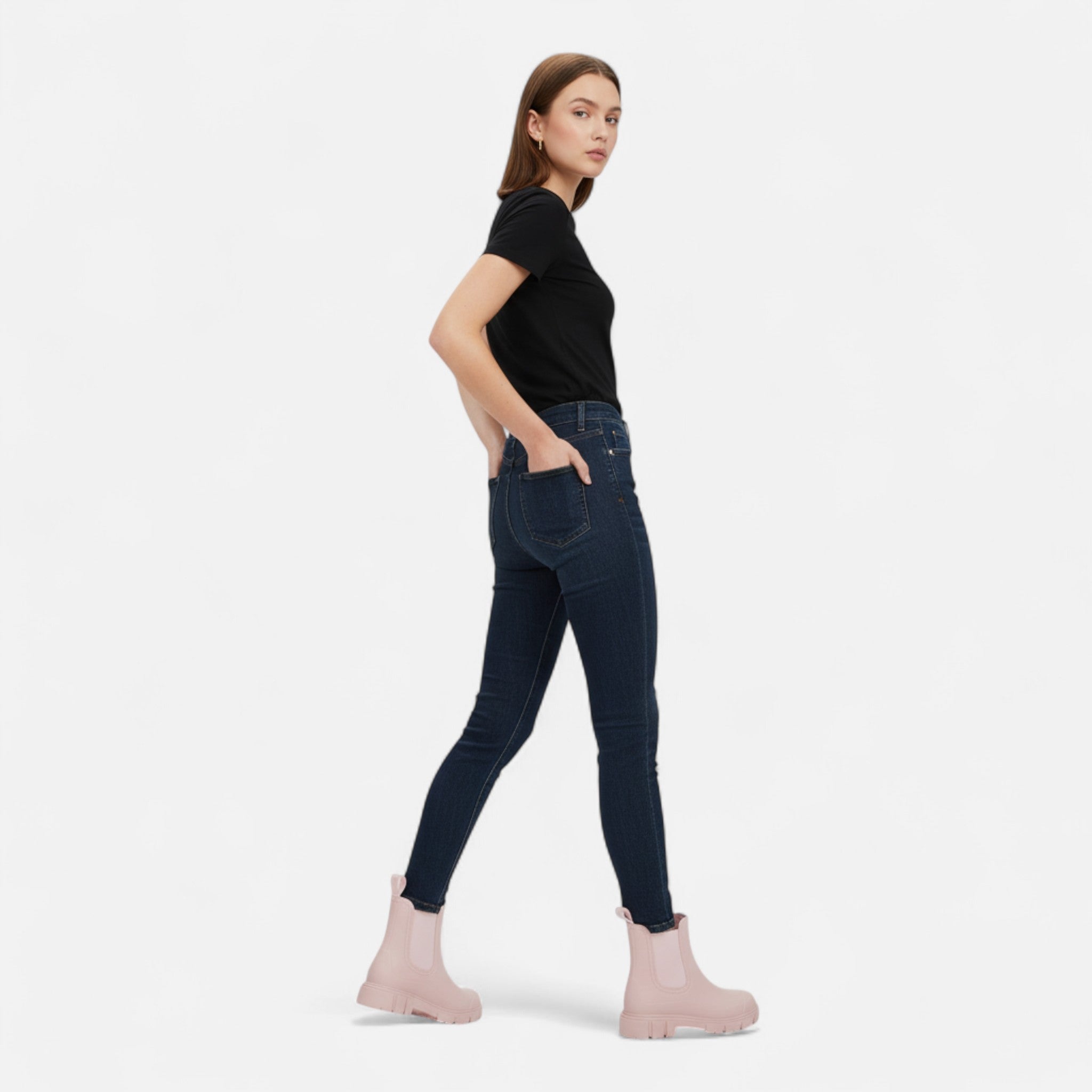 Ancienne Monde | Bottes de Pluie Femme Imperméables Élégance Classique