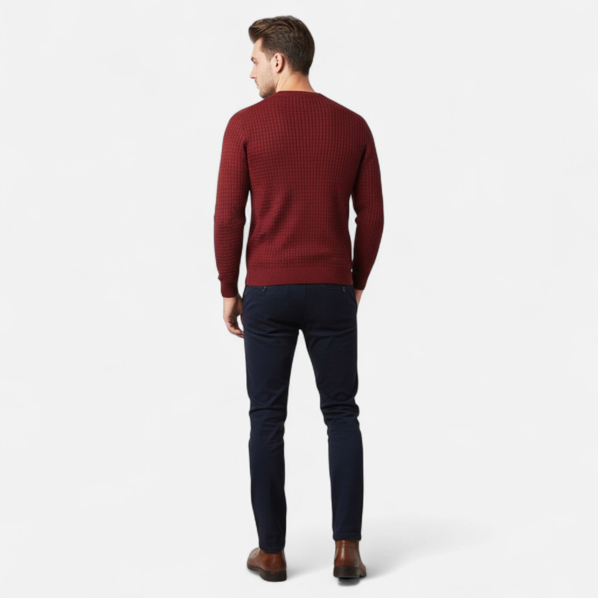 Ancienne Monde | Sweatshirt Homem Gola Redonda Casual