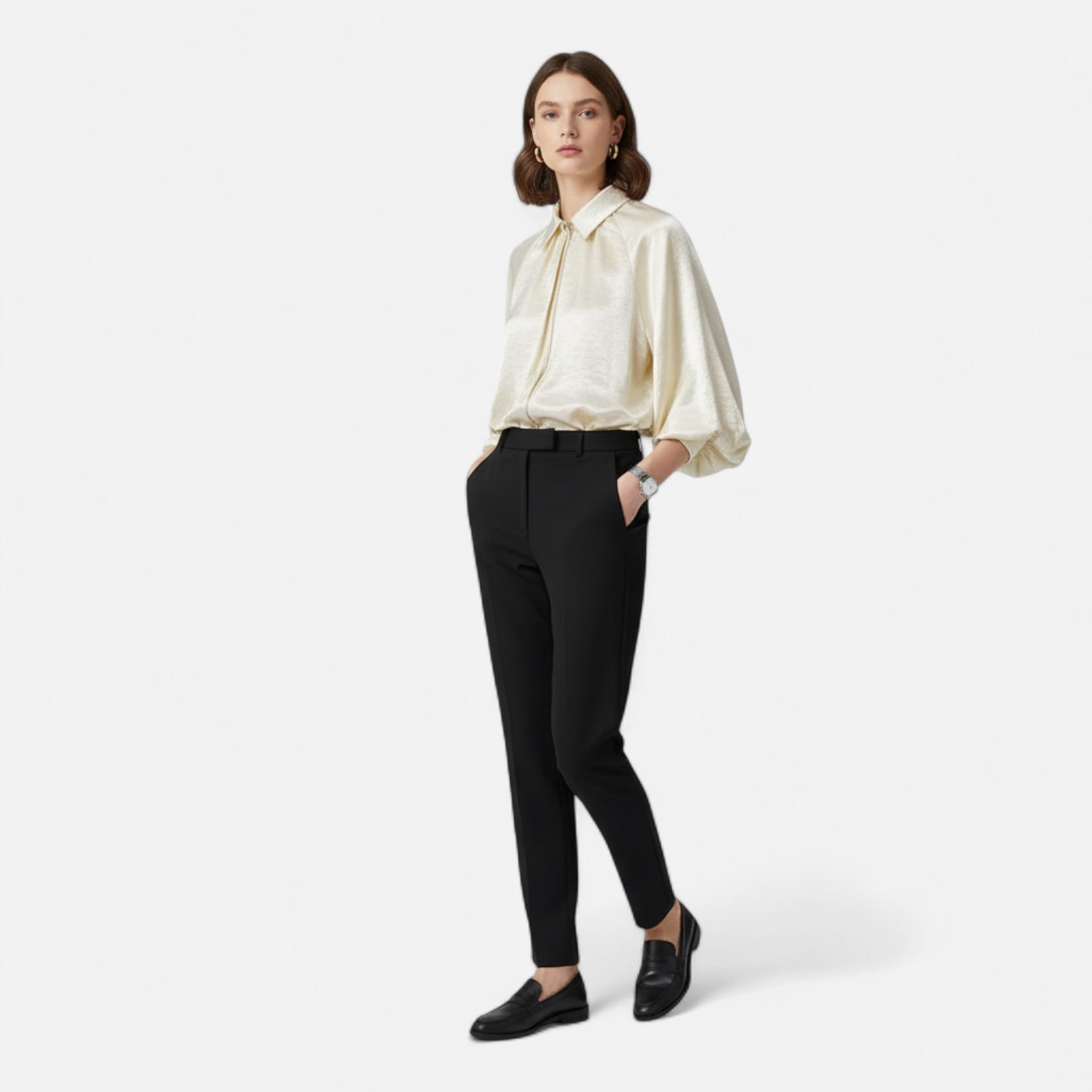 Ancienne Monde | Blouson Femme Oversize Matelassé Élégant