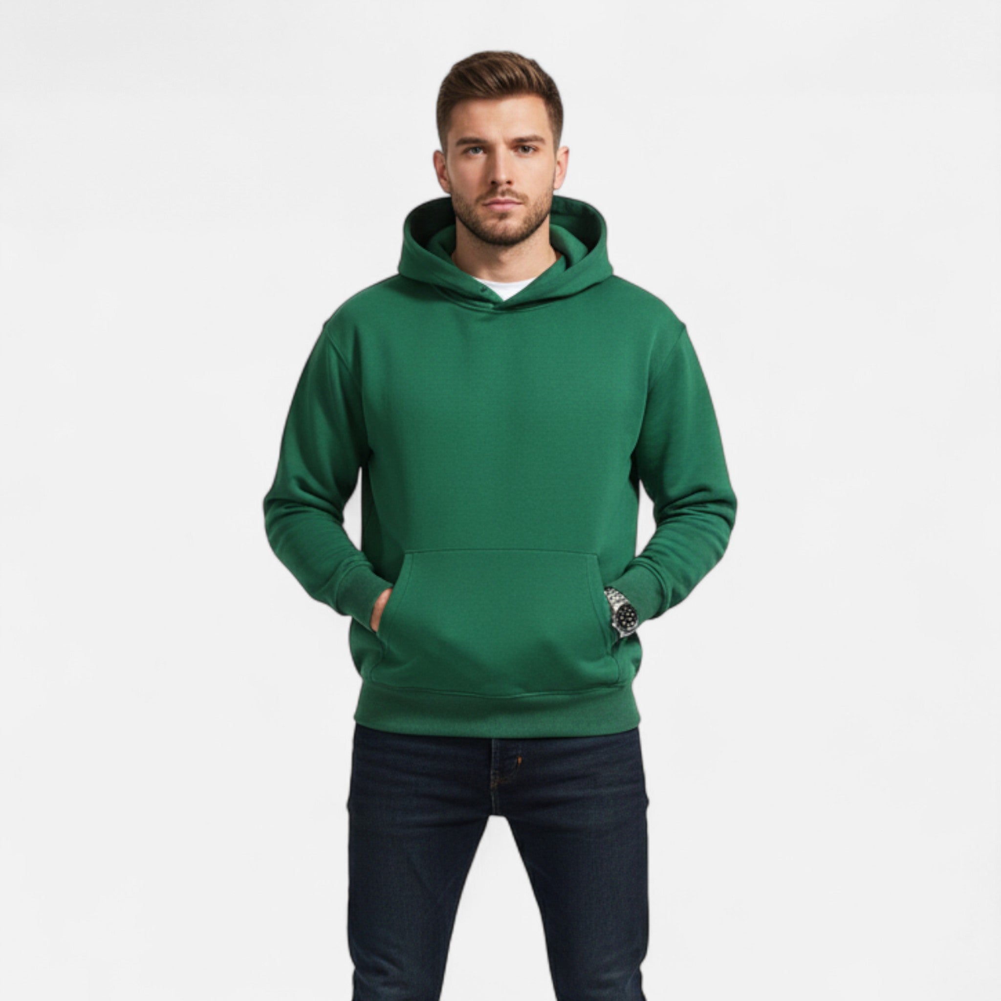 Ancienne Monde | Sweat com Capuz Homem Polar Inverno