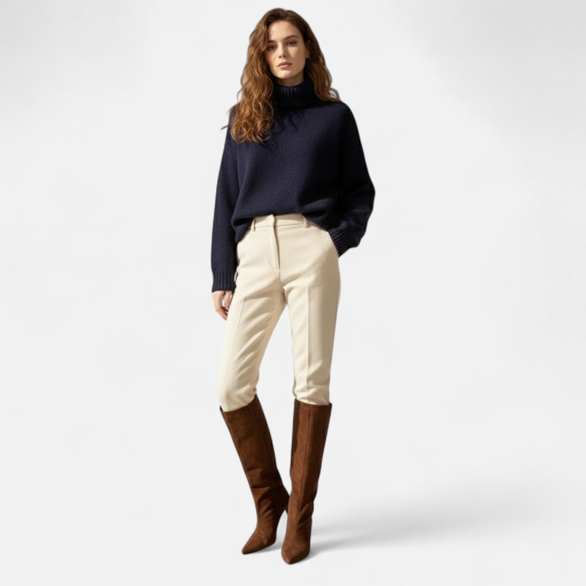 Ancienne Monde | Bottes Femme Longues Pointues Talon Aiguille