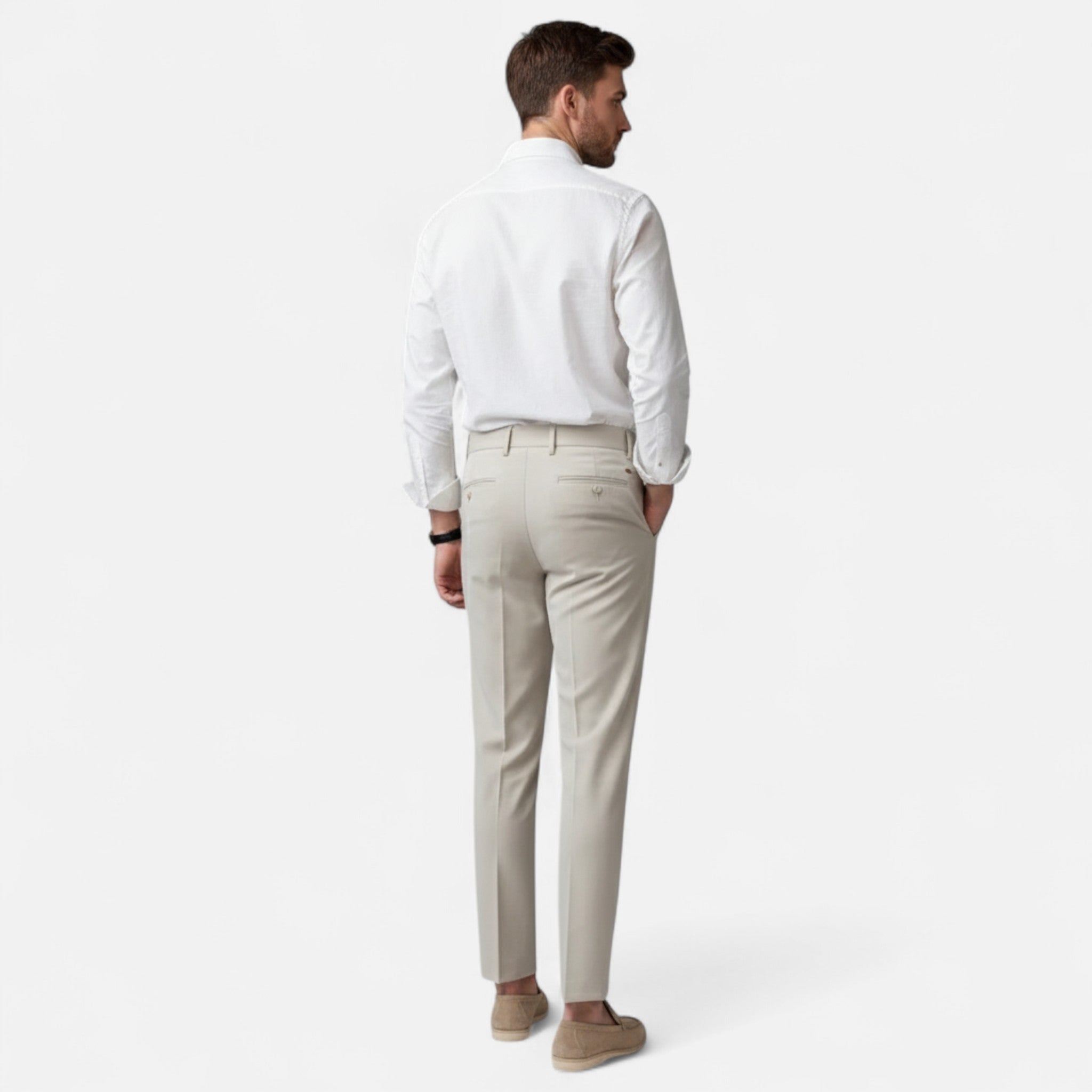 Ancienne Monde | Pantalon Homme Style Italien Élégance Intemporelle