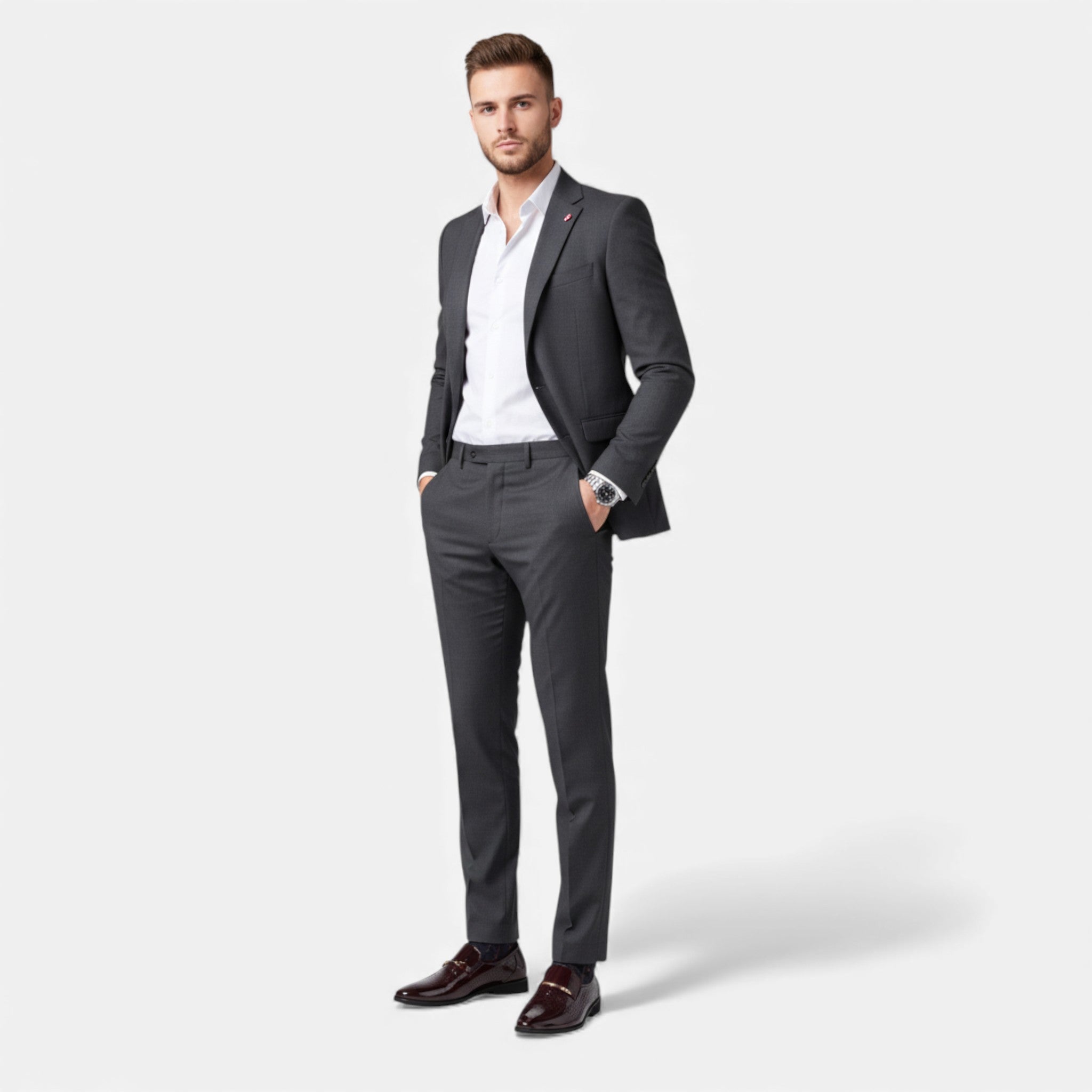 Ancienne Monde | Mocassins Habillés Homme Brillants