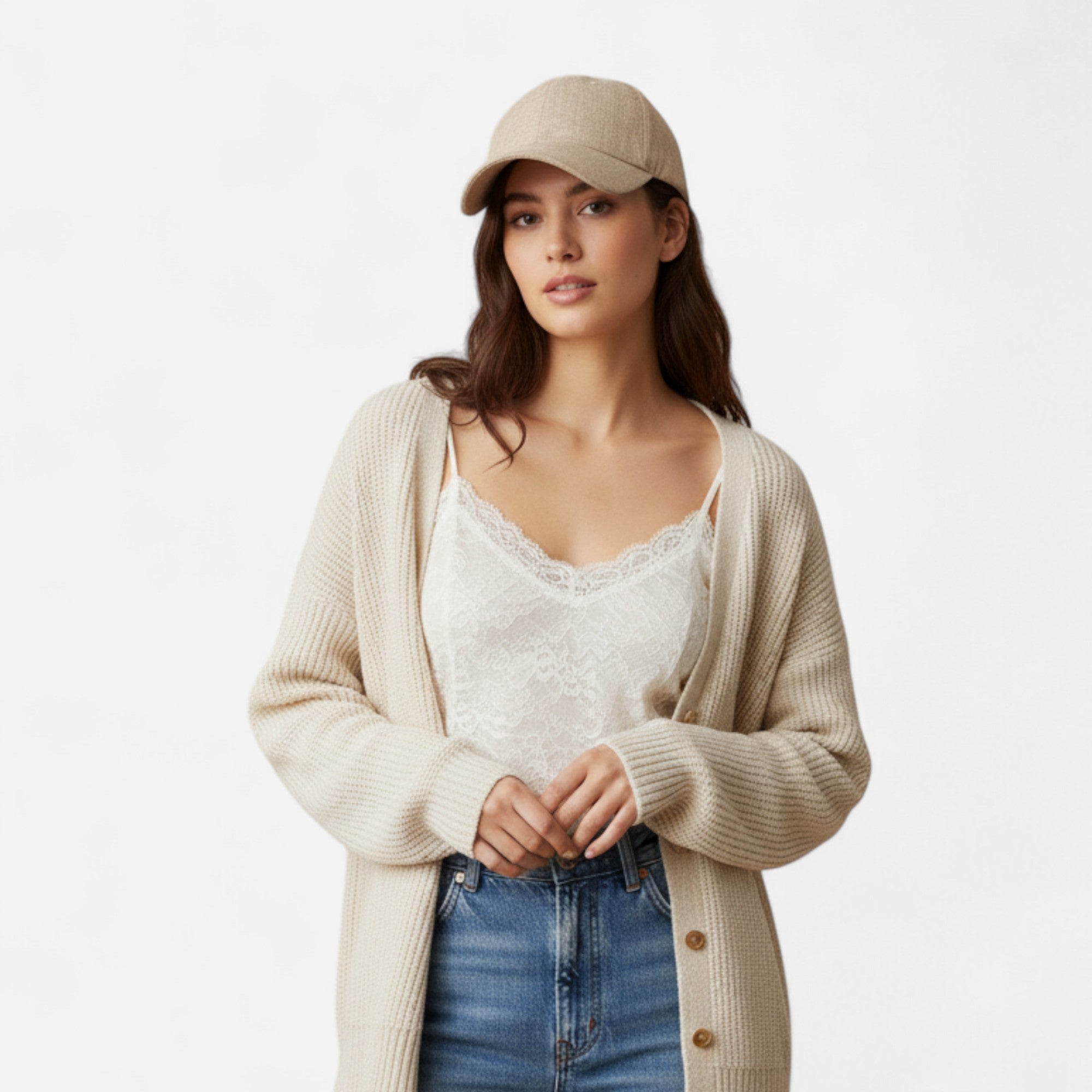 Ancienne Monde | Casquette Unisexe Lin Coton Ajustable