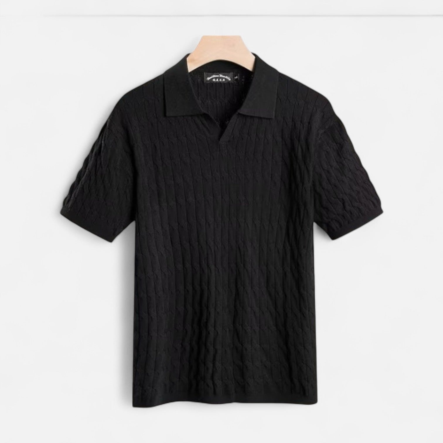 Ancienne Monde | Polo Héritage pour Homme – Luxe Discret pour le Gentleman Moderne
