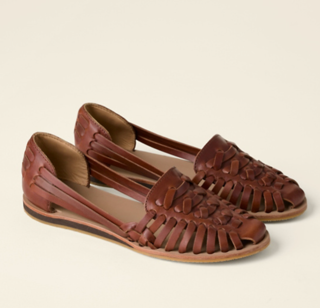 Scarpe Intrecciate Senza Tacco