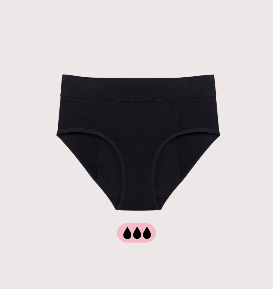 Basische absorbierende Menstruations-Culotte für die Periode