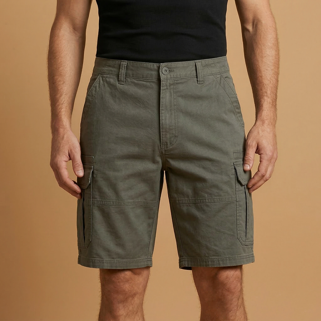 Men's casual Bermuda shorts | straight cut for summer leisure