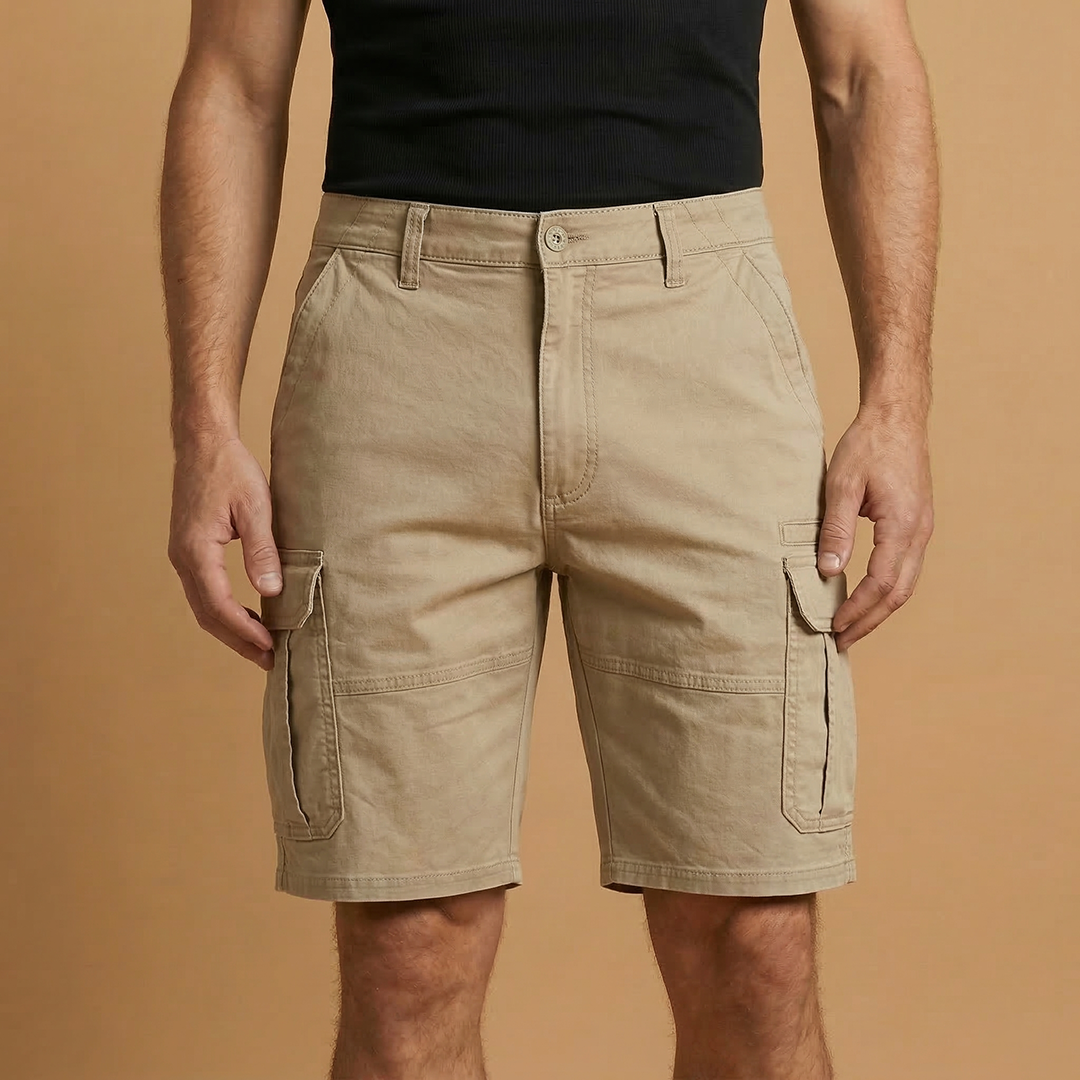 Men's casual Bermuda shorts | straight cut for summer leisure