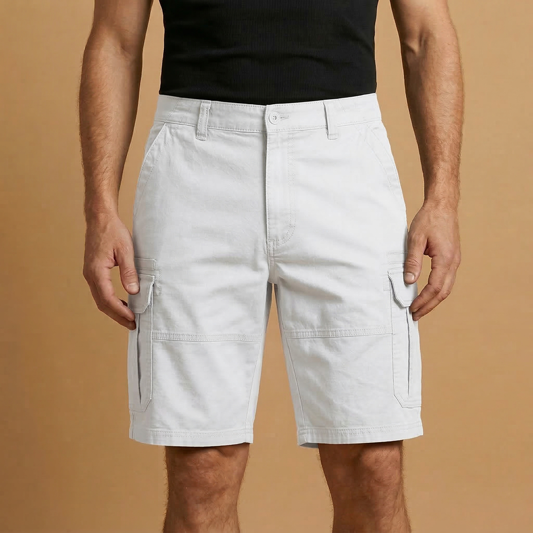 Men's casual Bermuda shorts | straight cut for summer leisure