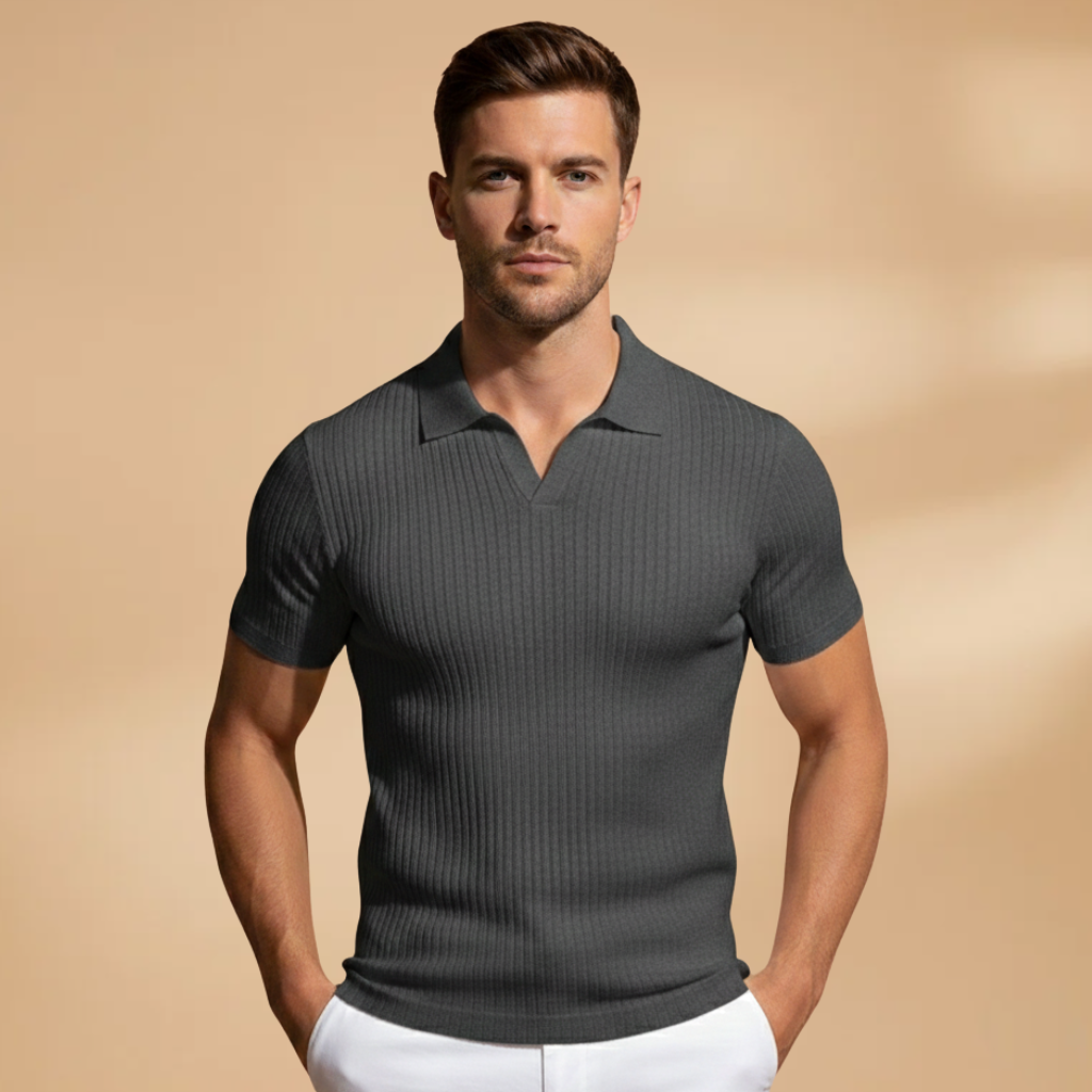 Men's high polo shirt | slim fit workwear