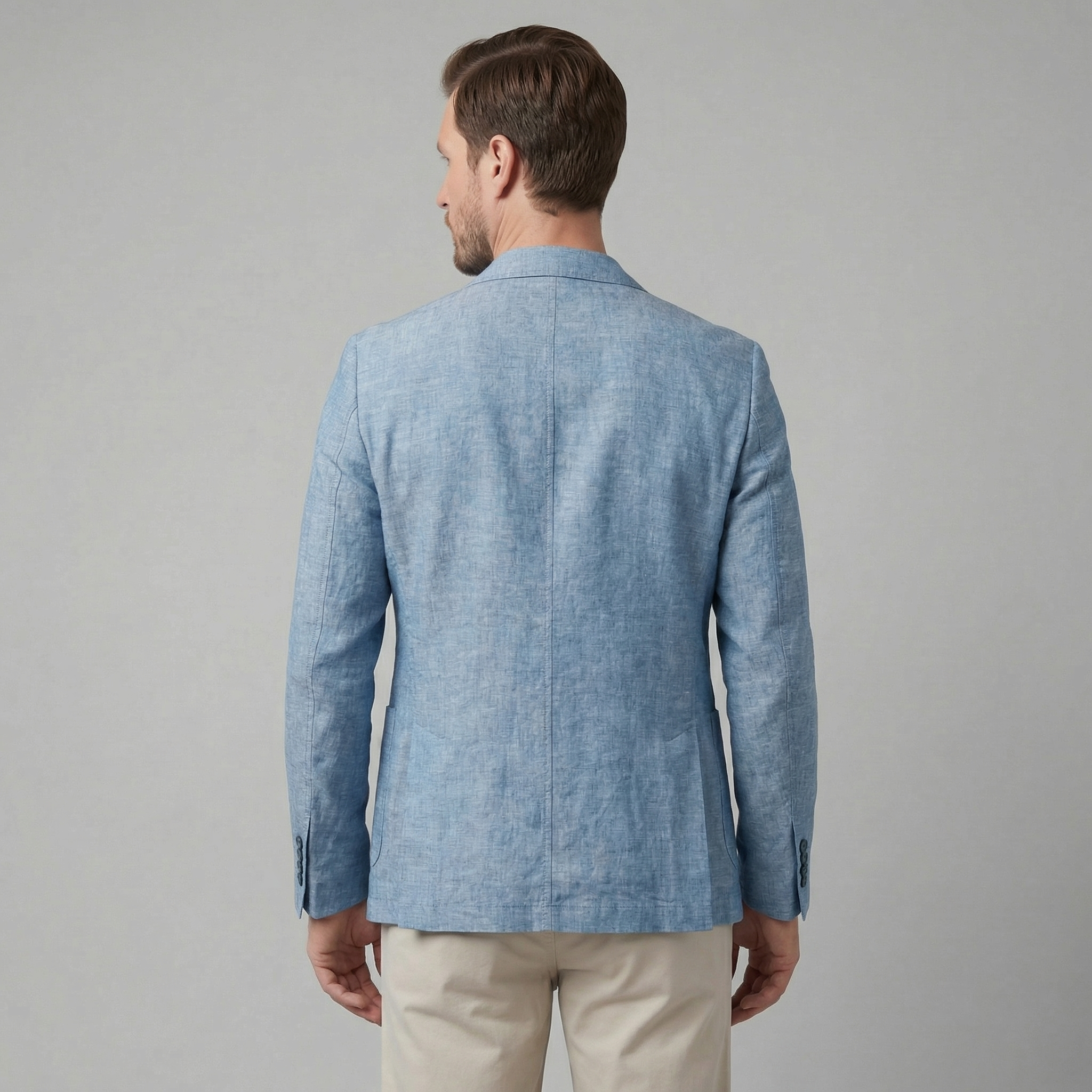 Men's linen jacket | elegant holiday blazer