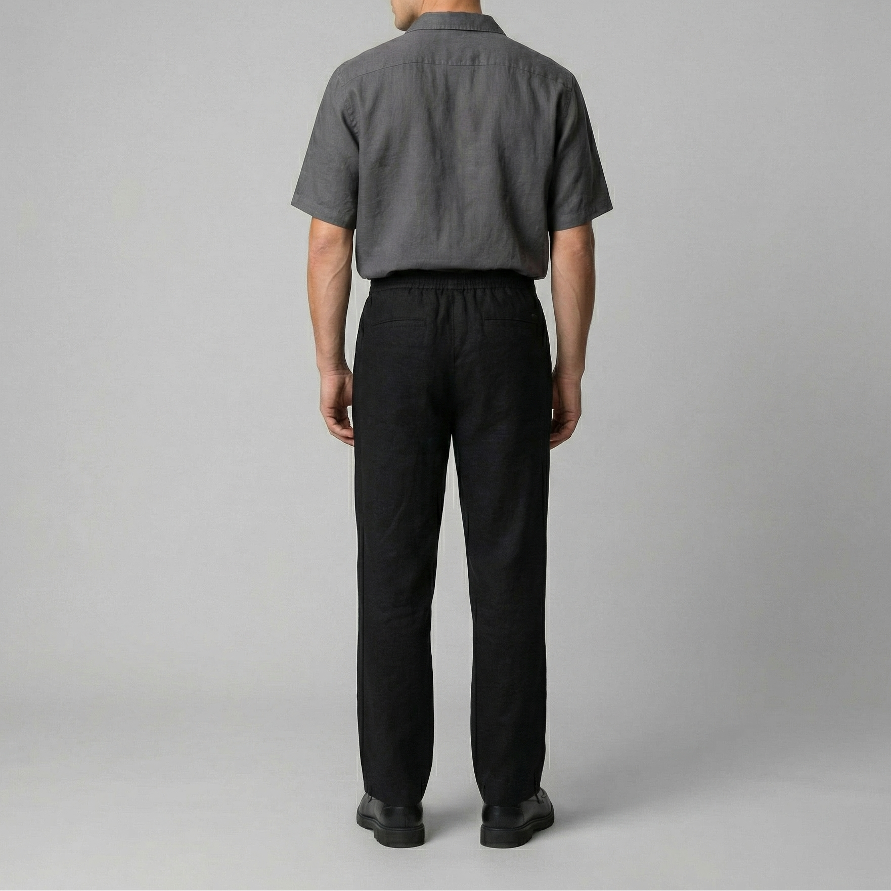Slim linen pants | men's beach bottoms