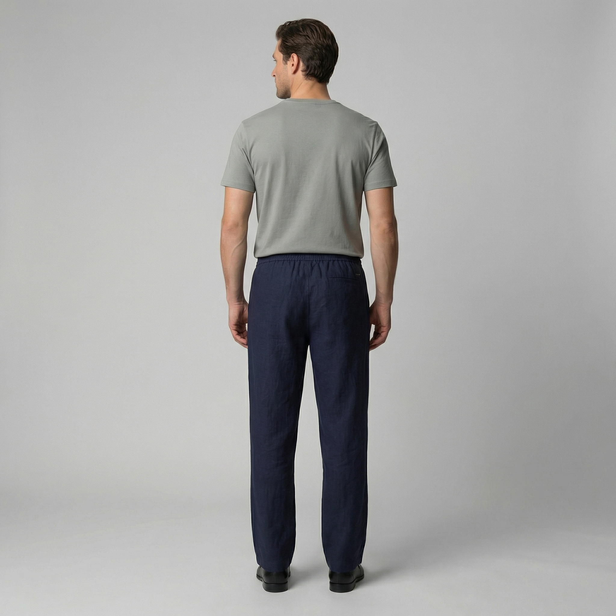 Slim linen pants | men's beach bottoms