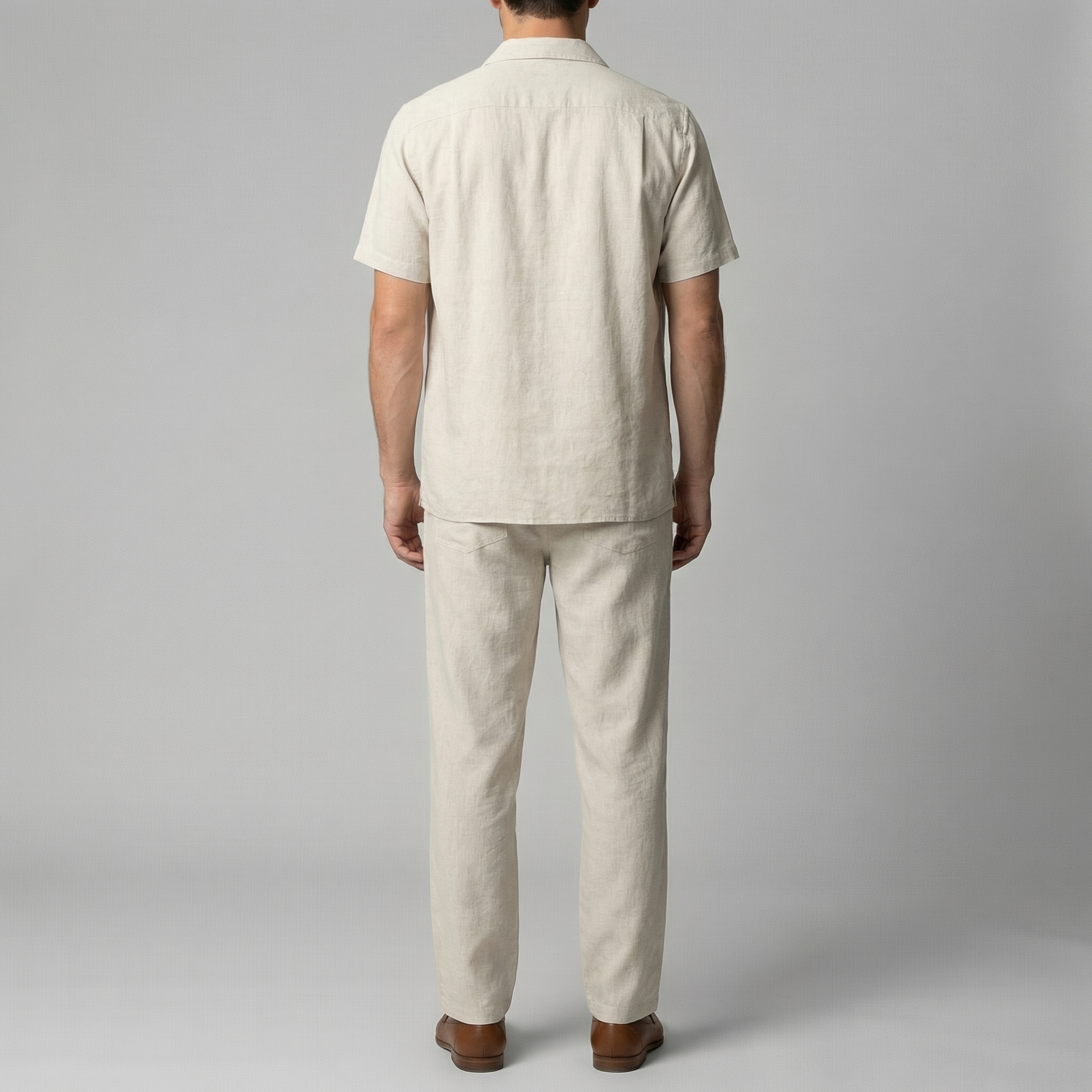 Slim linen pants | men's beach bottoms