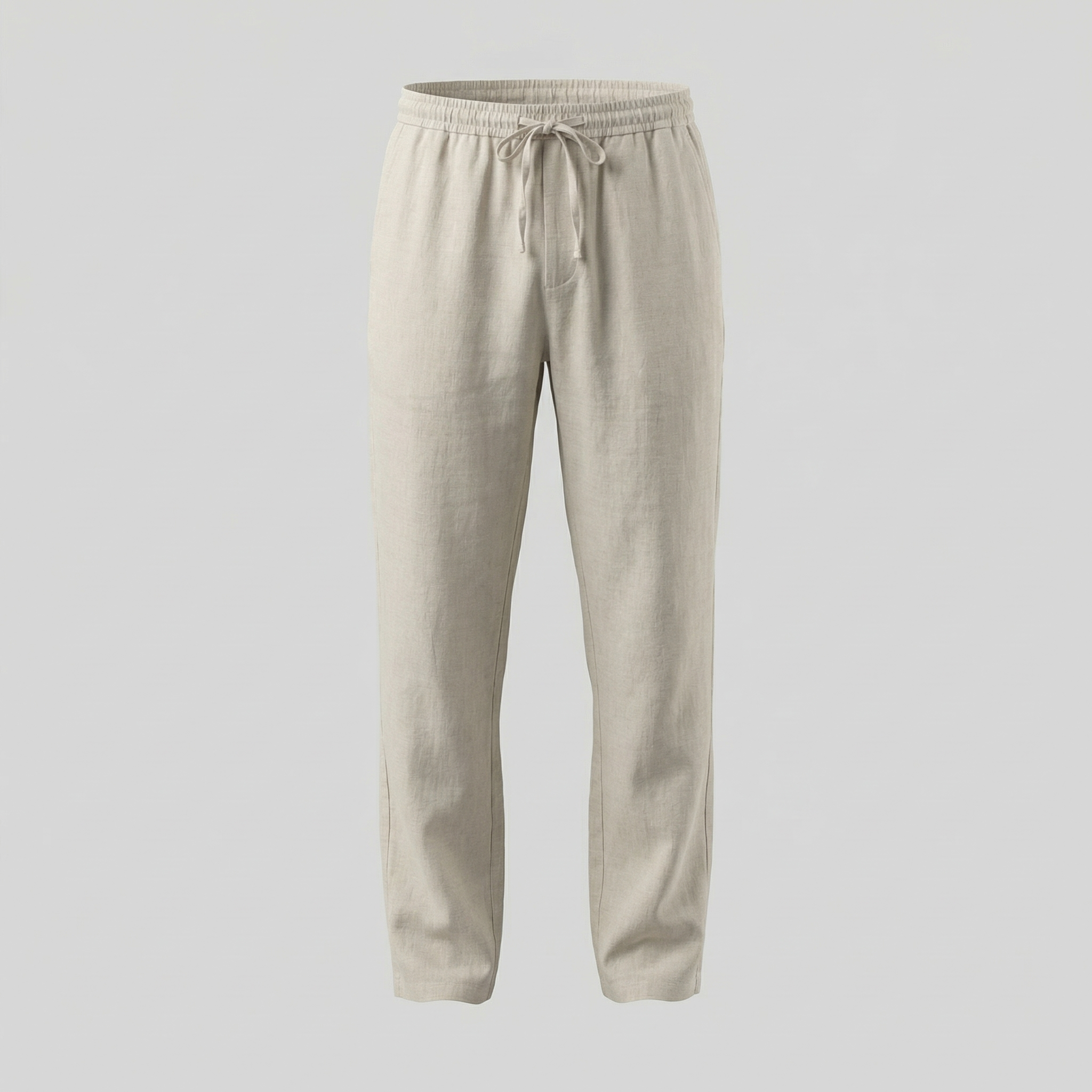Slim linen pants | men's beach bottoms