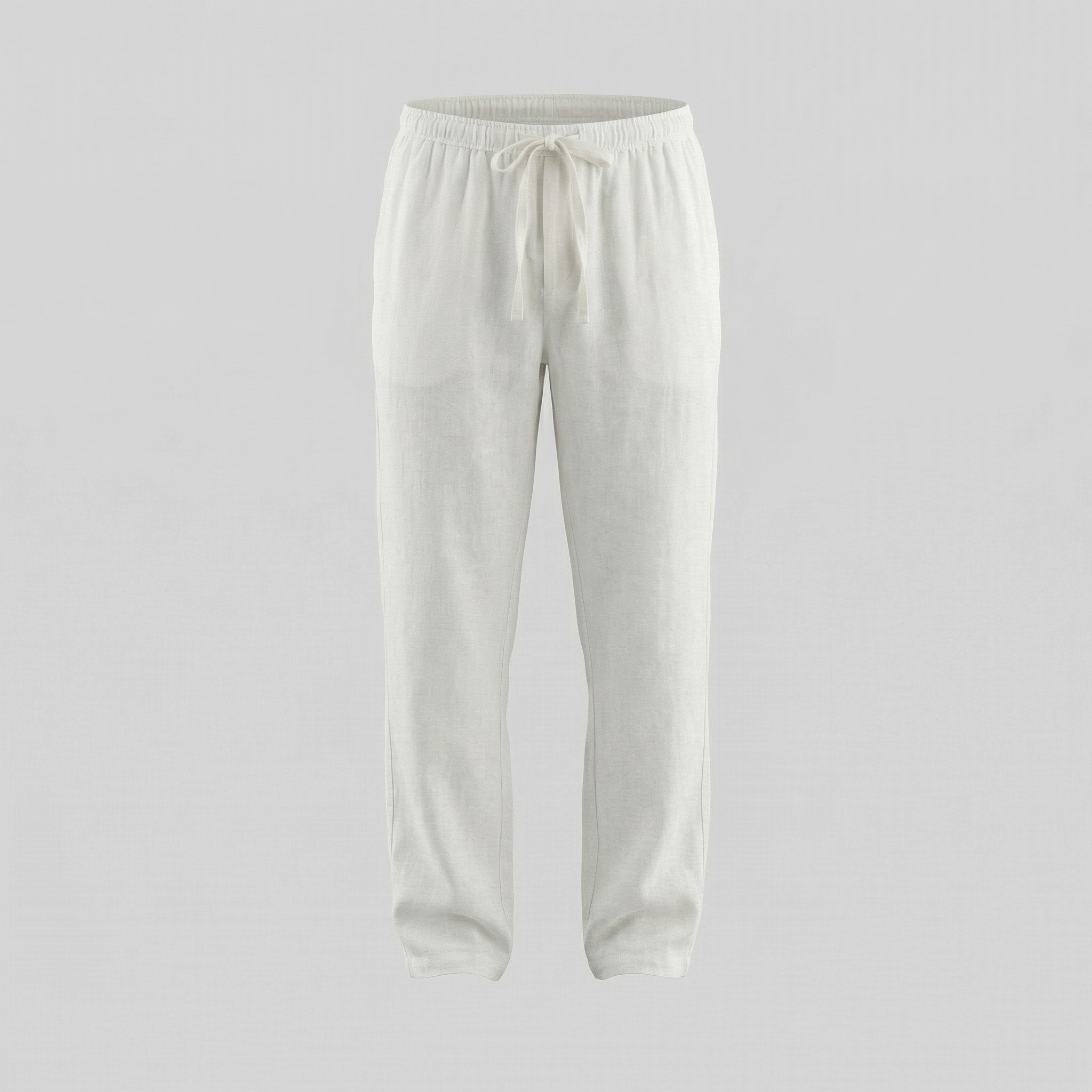 Slim linen pants | men's beach bottoms