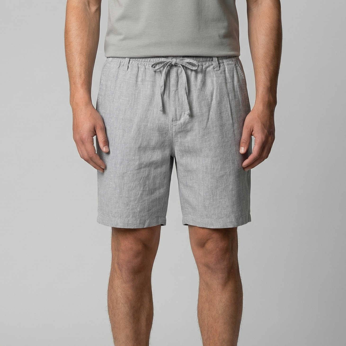 Men's linen bermuda shorts | daily beach shorts