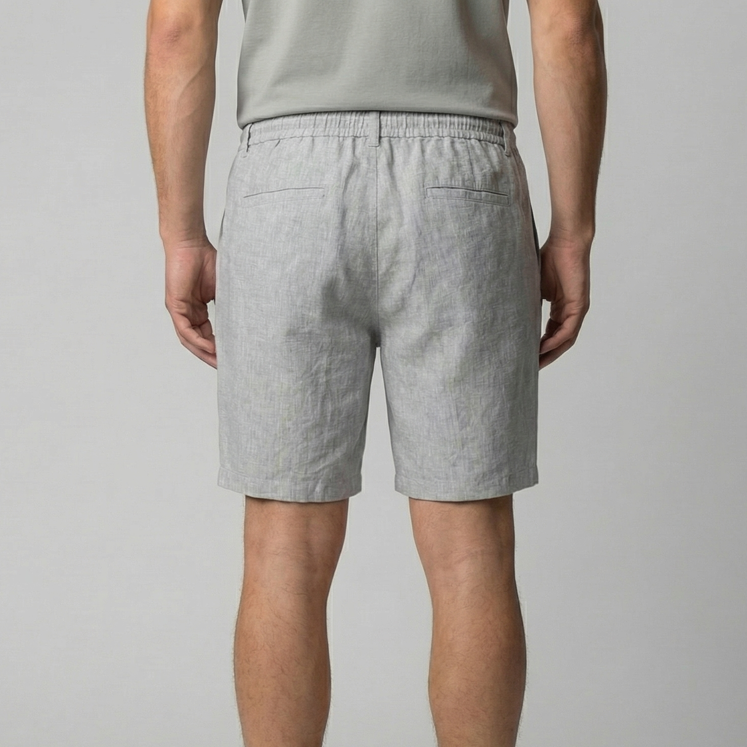 Men's linen bermuda shorts | daily beach shorts