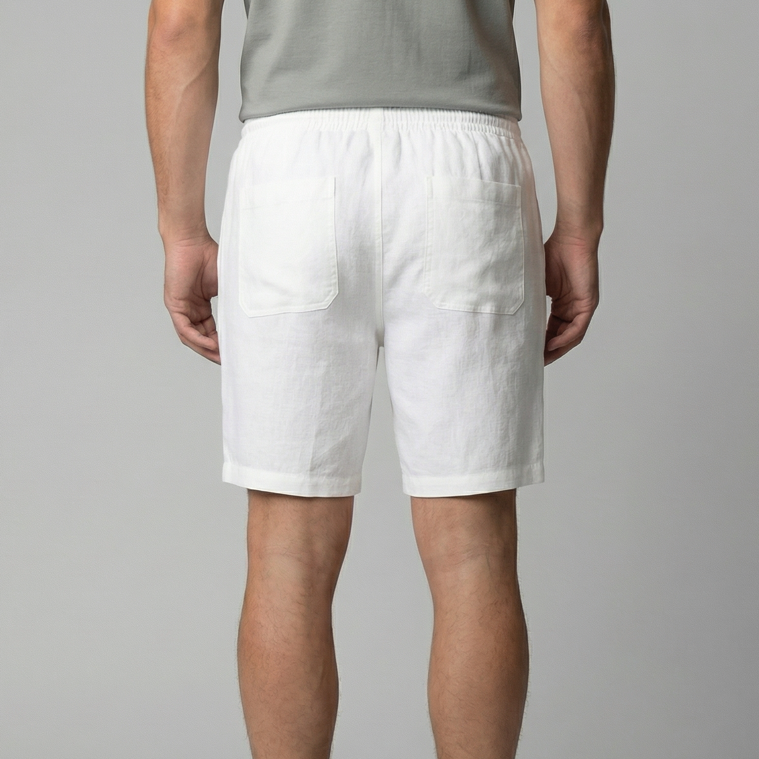 Men's linen bermuda shorts | daily beach shorts