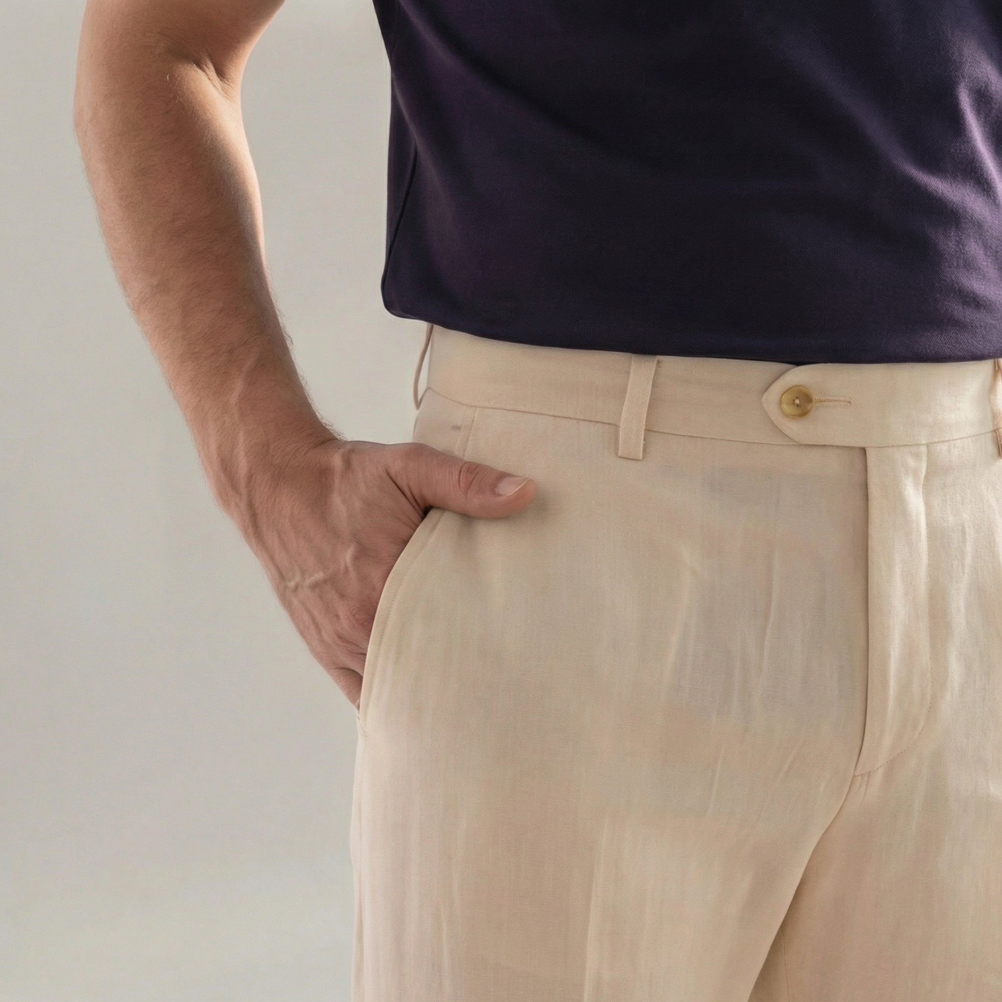 Men's linen bottoms | lightweight everyday pants