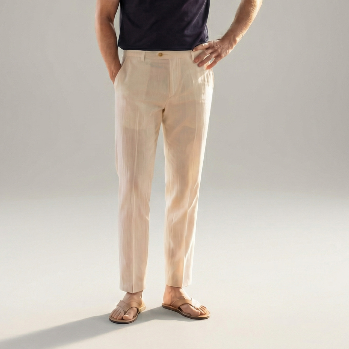Men's linen bottoms | lightweight everyday pants
