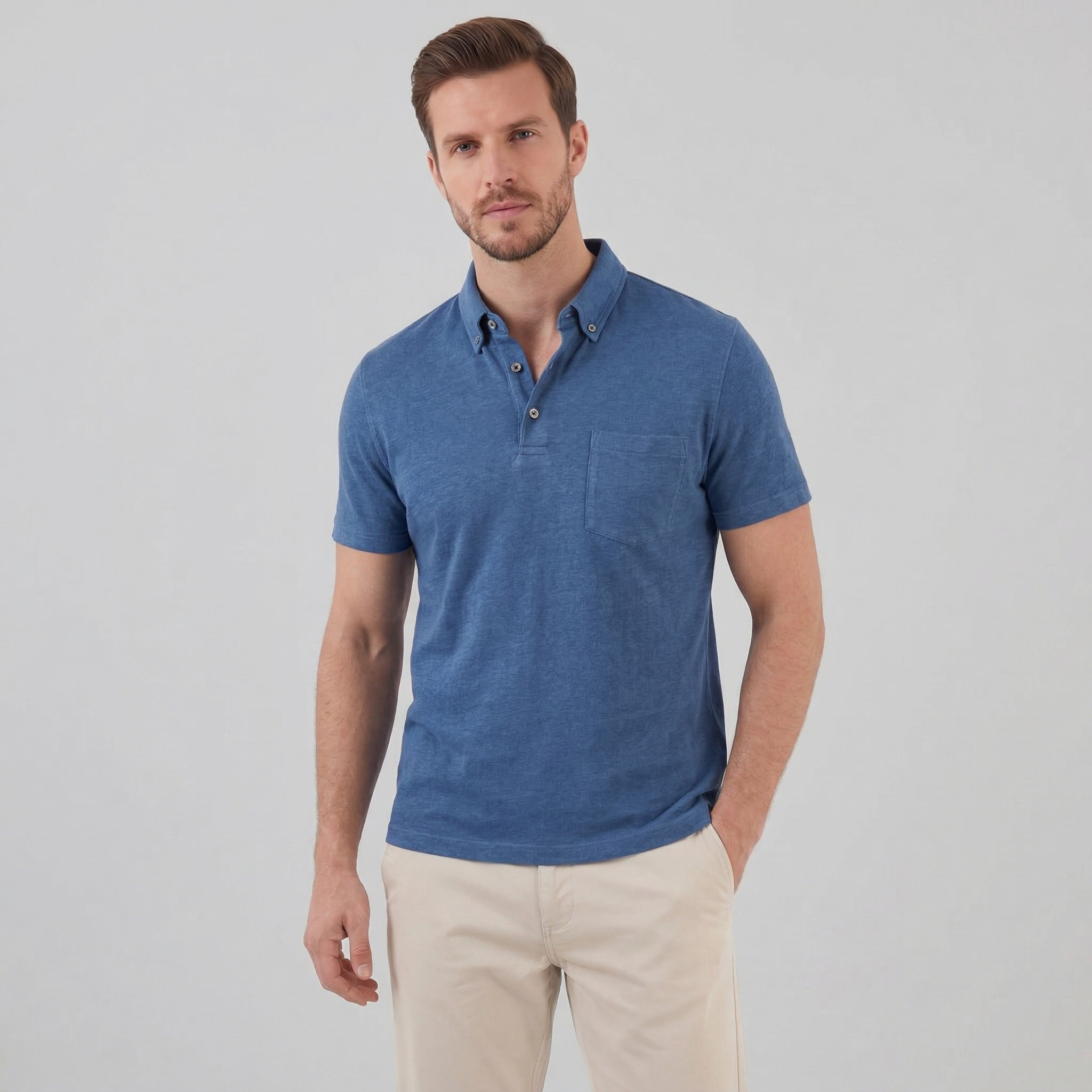 Summer high polo | lightweight knitwear garment