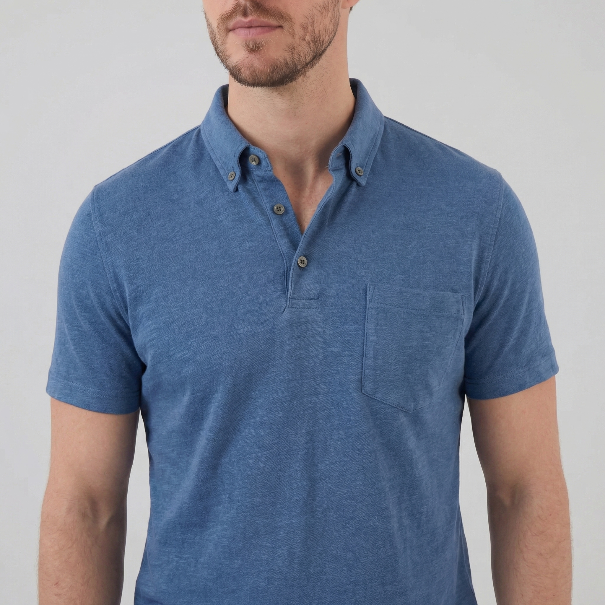 Summer high polo | lightweight knitwear garment
