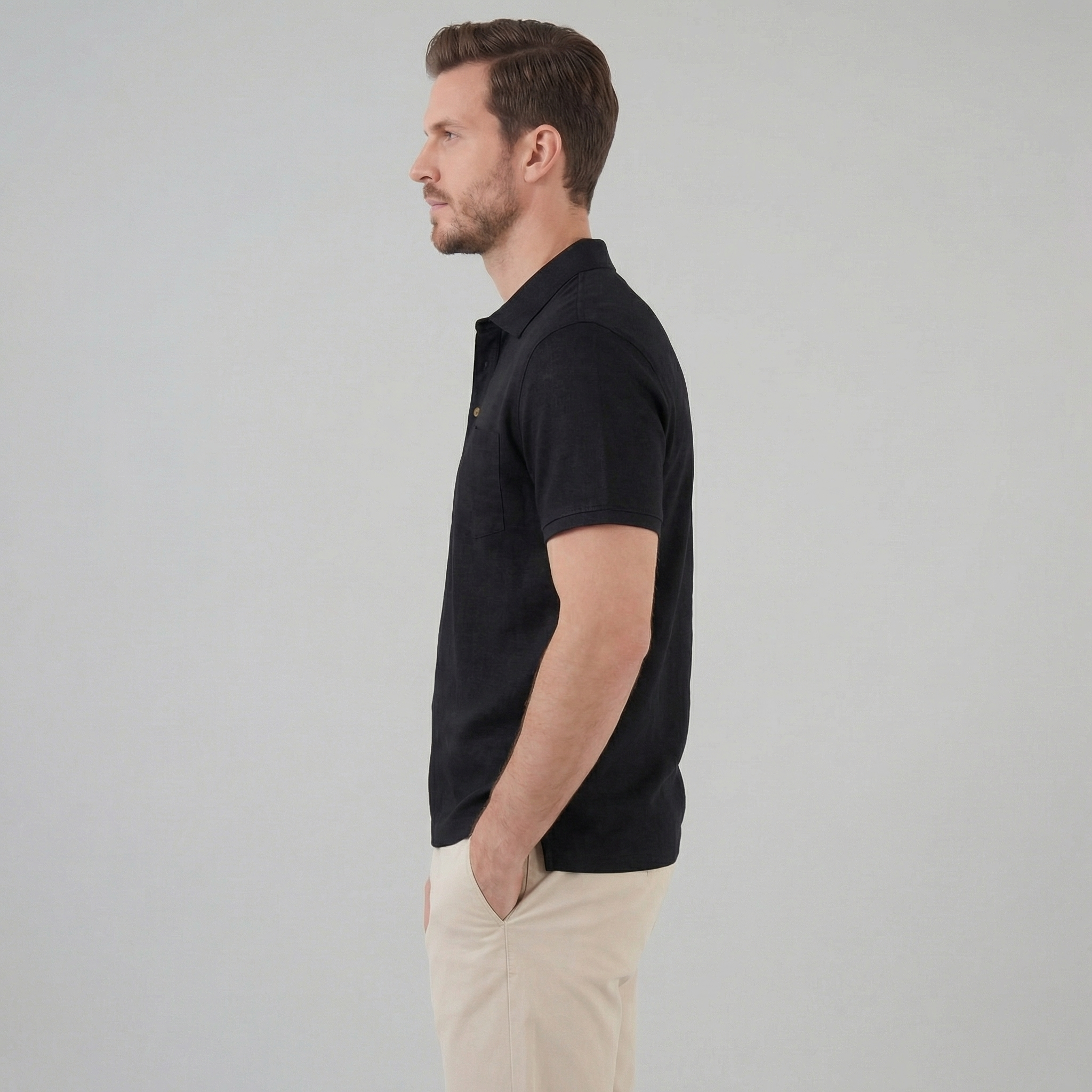 Summer high polo | lightweight knitwear garment